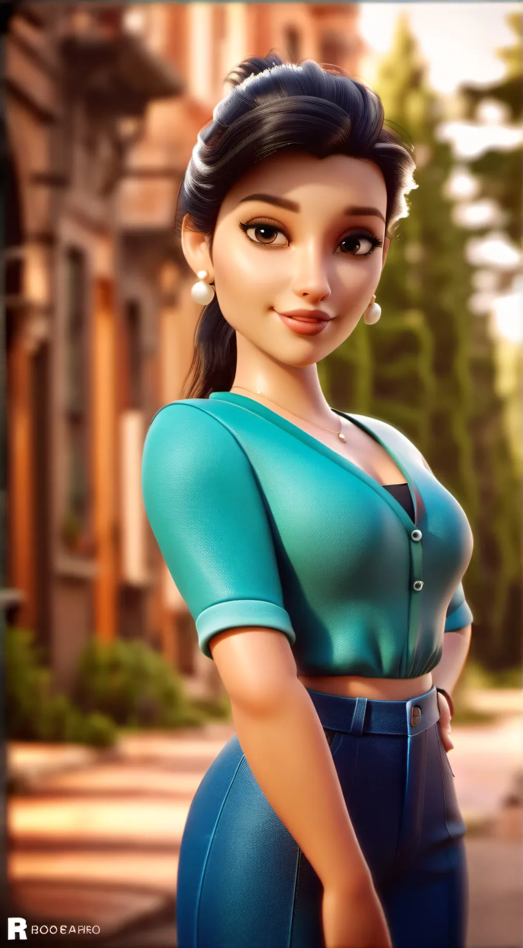 ai character: Luz de Estrellas background