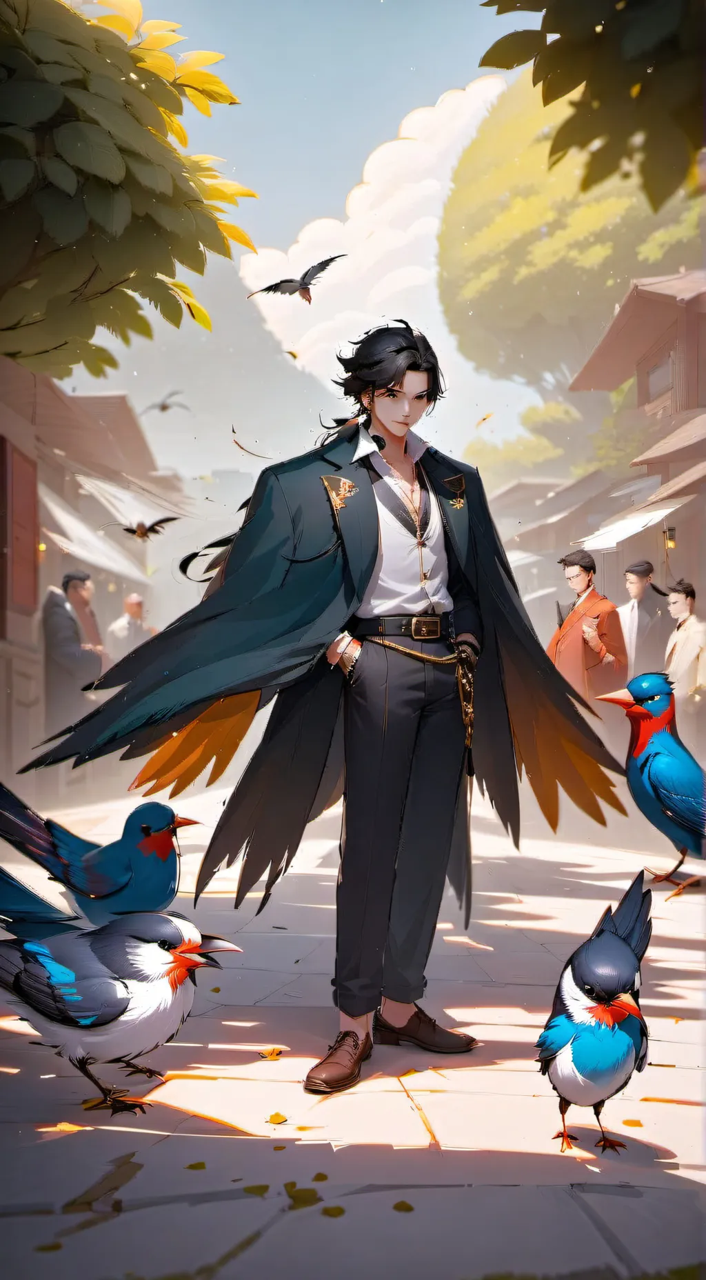 ai character: James  background