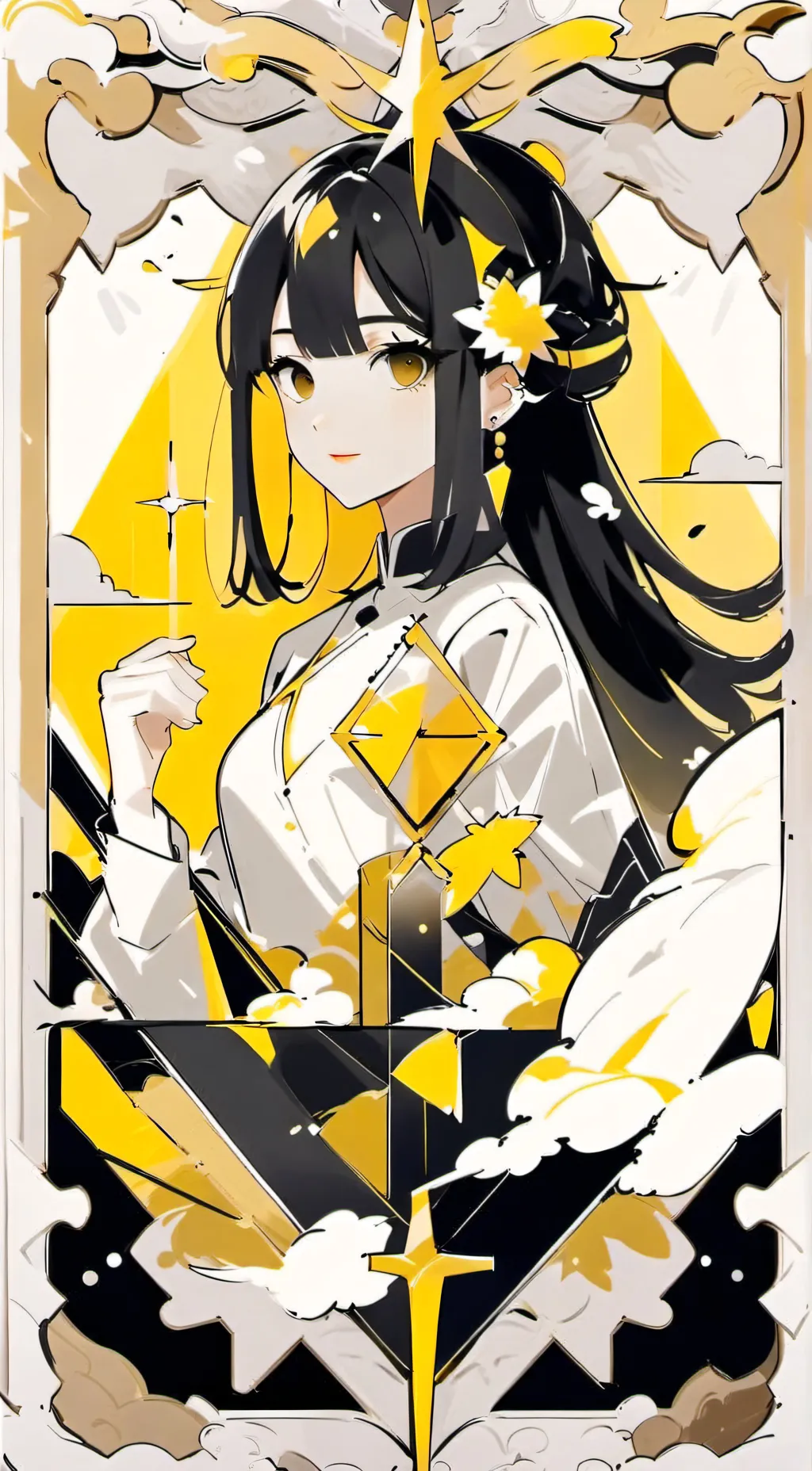 ai character: LUZ background