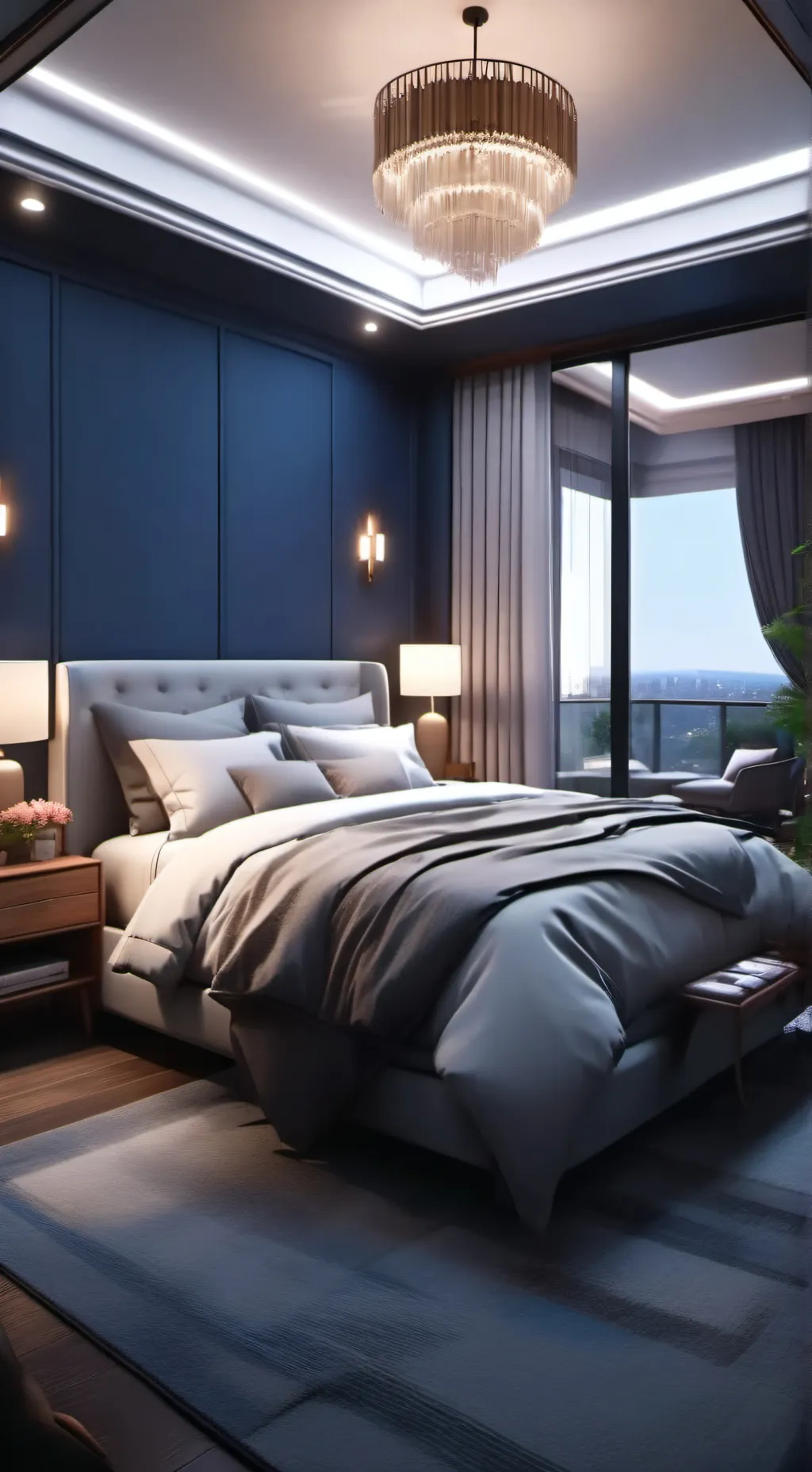 ai character: sleepover background