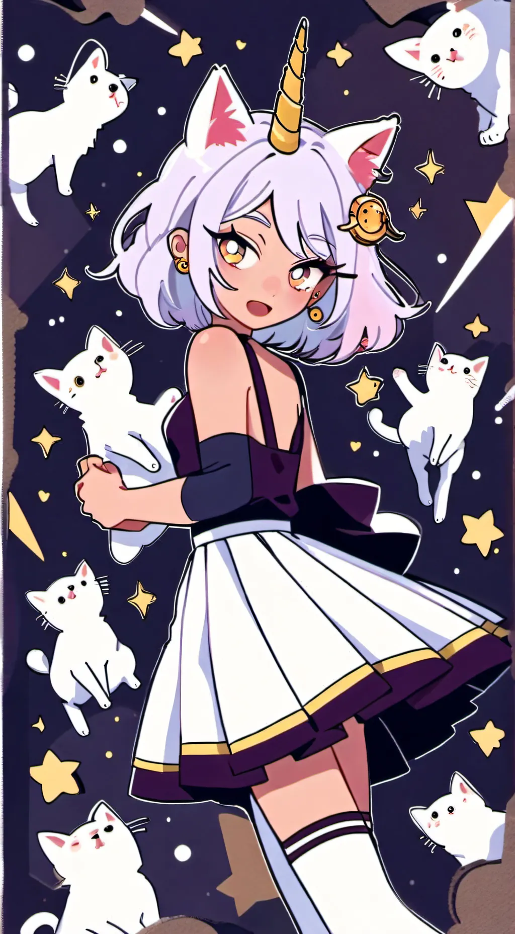 ai character: luna niotsai background