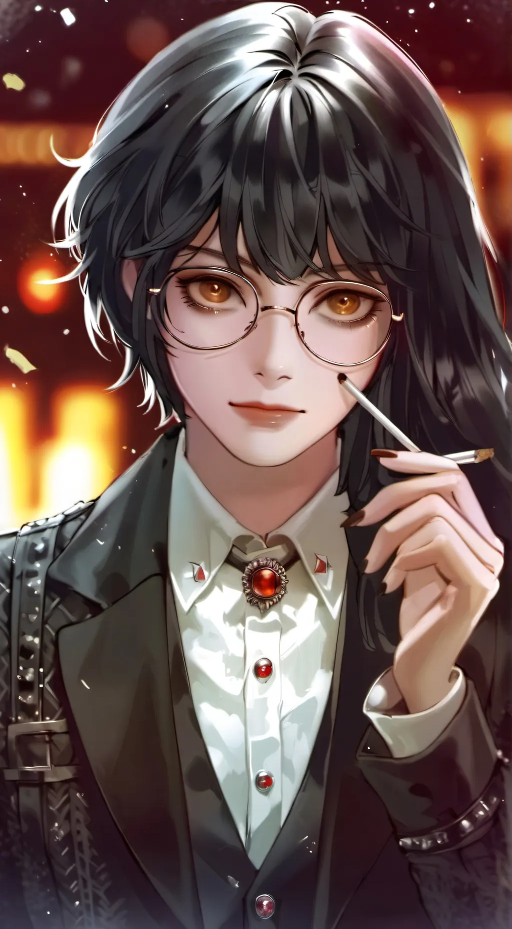 ai character: Amy background