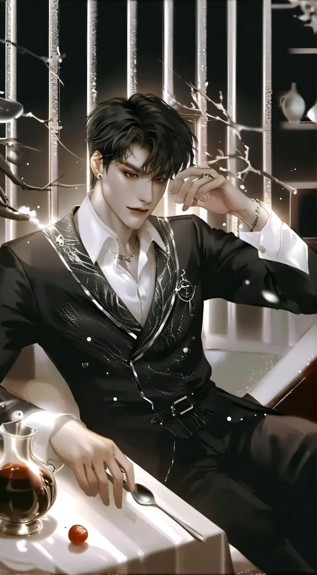 ai character: *clide* background