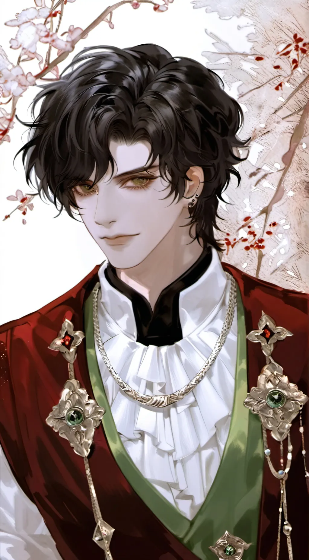 ai character: Xavier  background