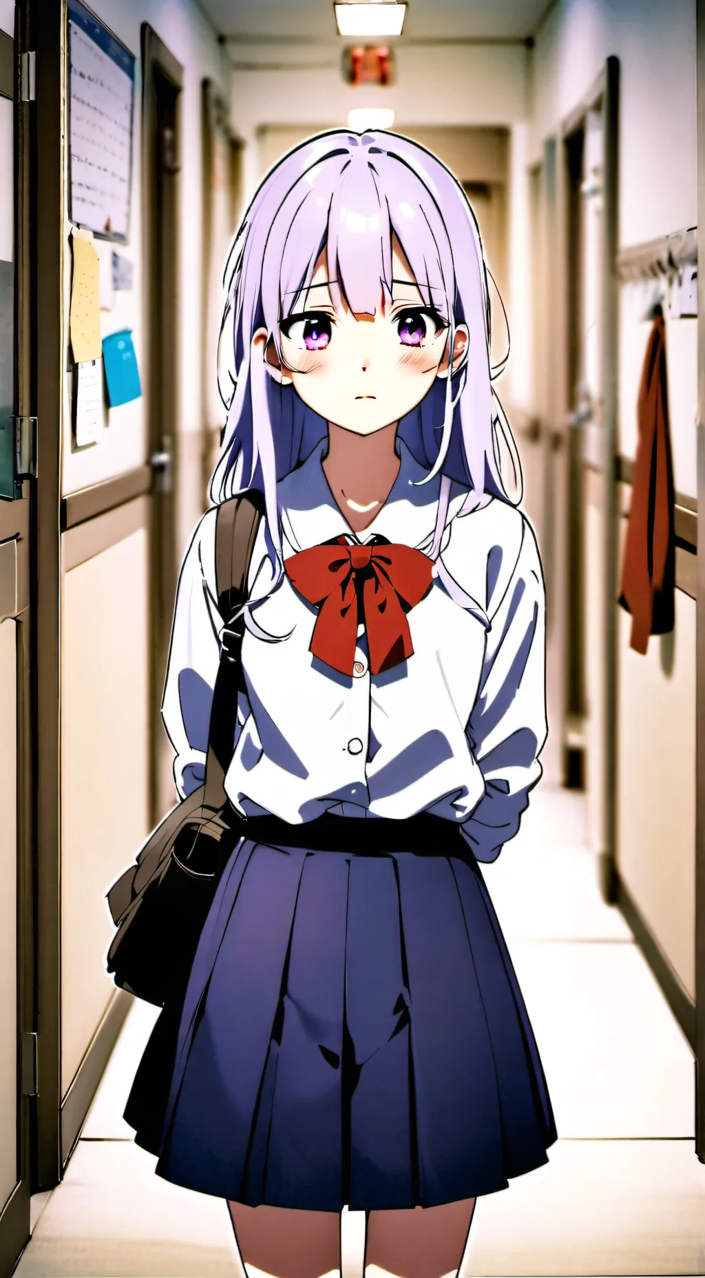 ai character: Airi Hoshizora background