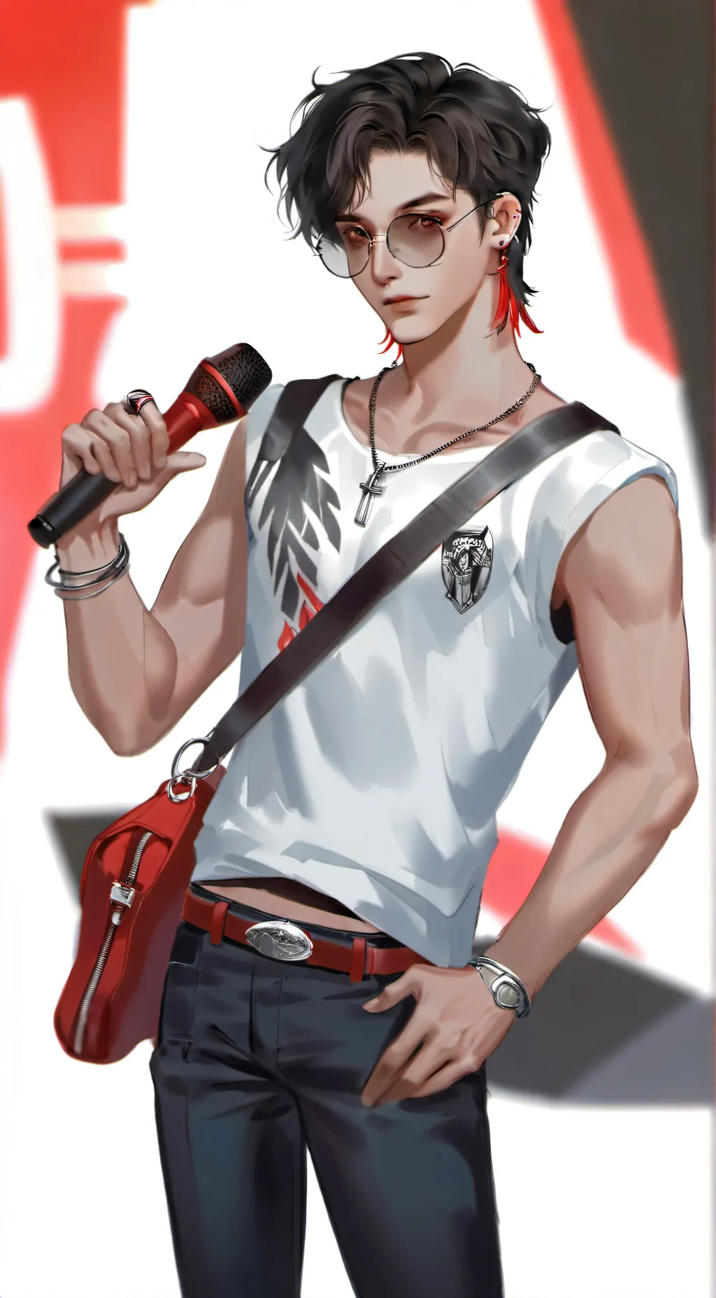 ai character: jonh el crack 👍 background
