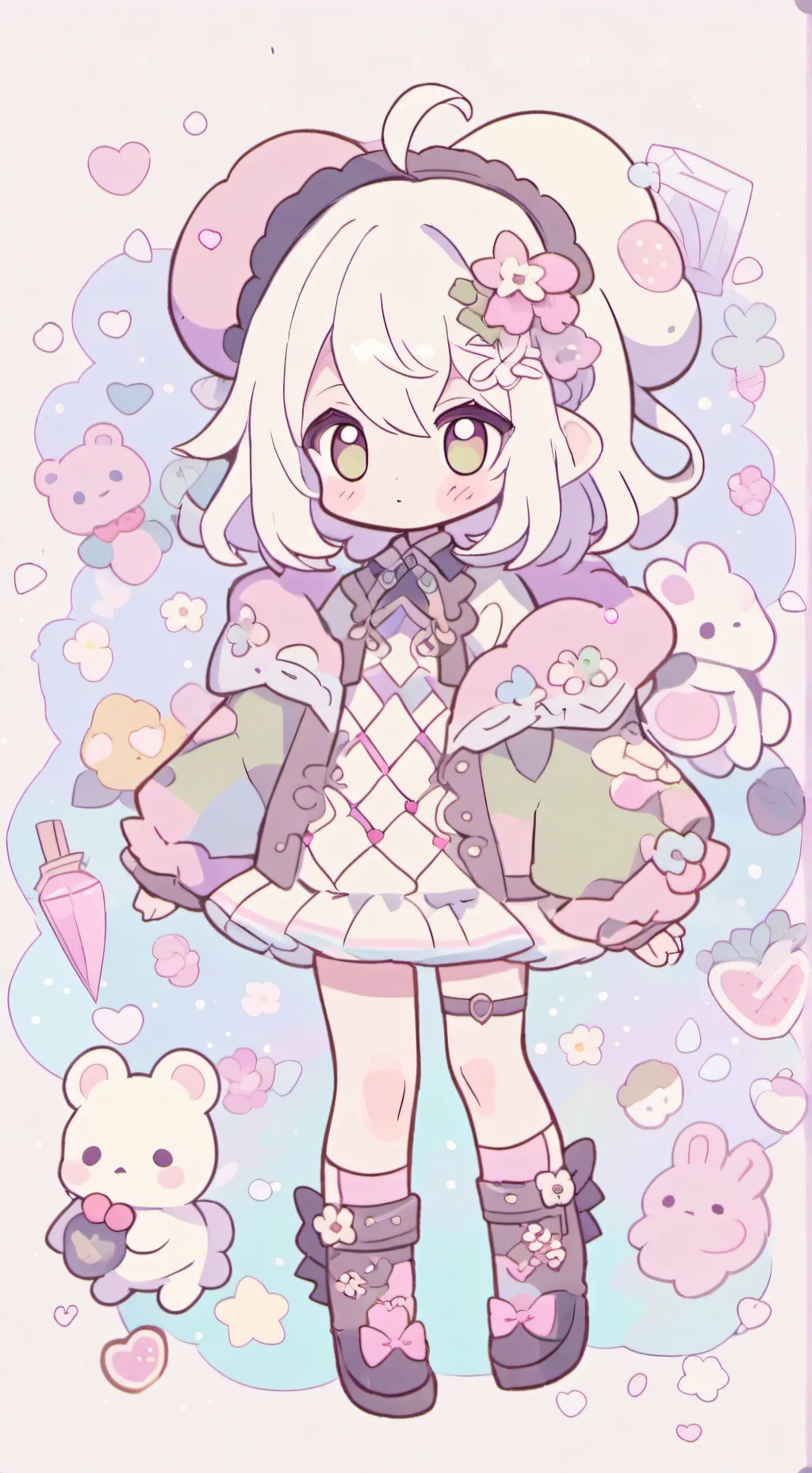 ai character: ellie  background