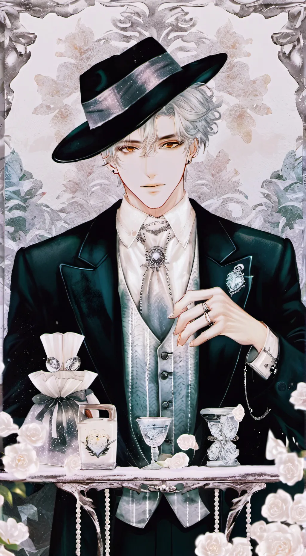 ai character: Nigel Moretti background