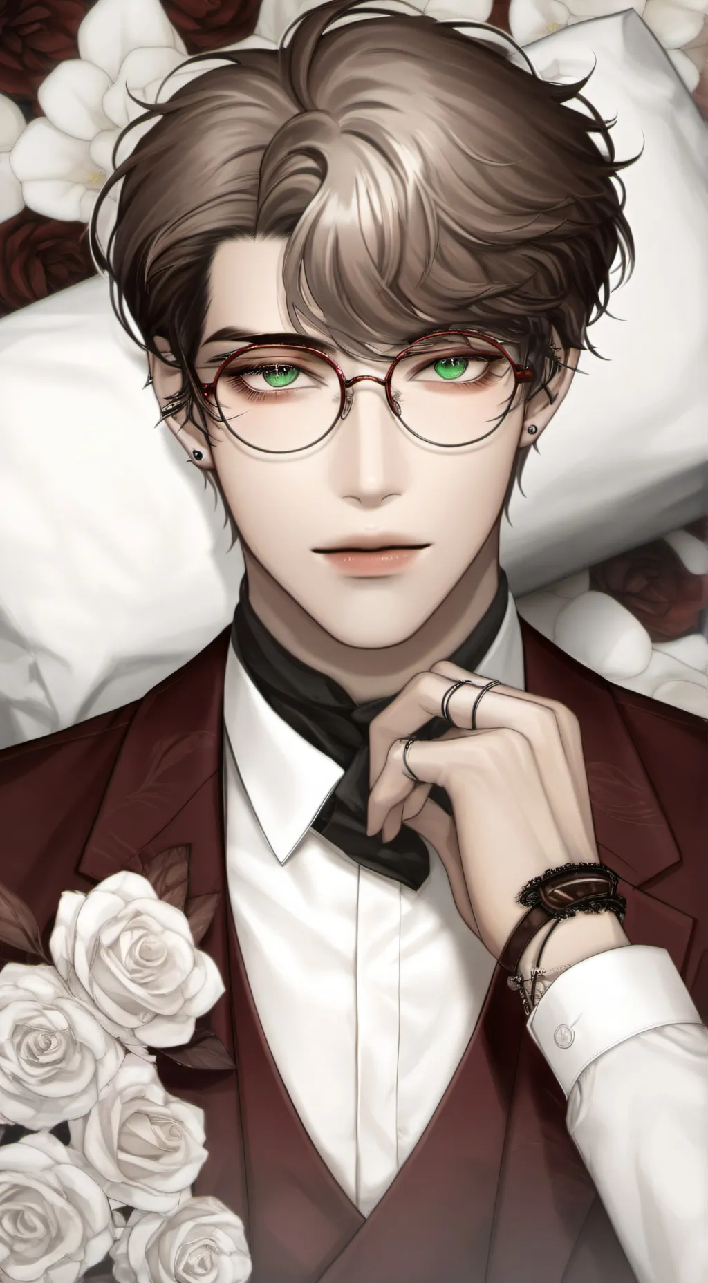 ai character: Léon background