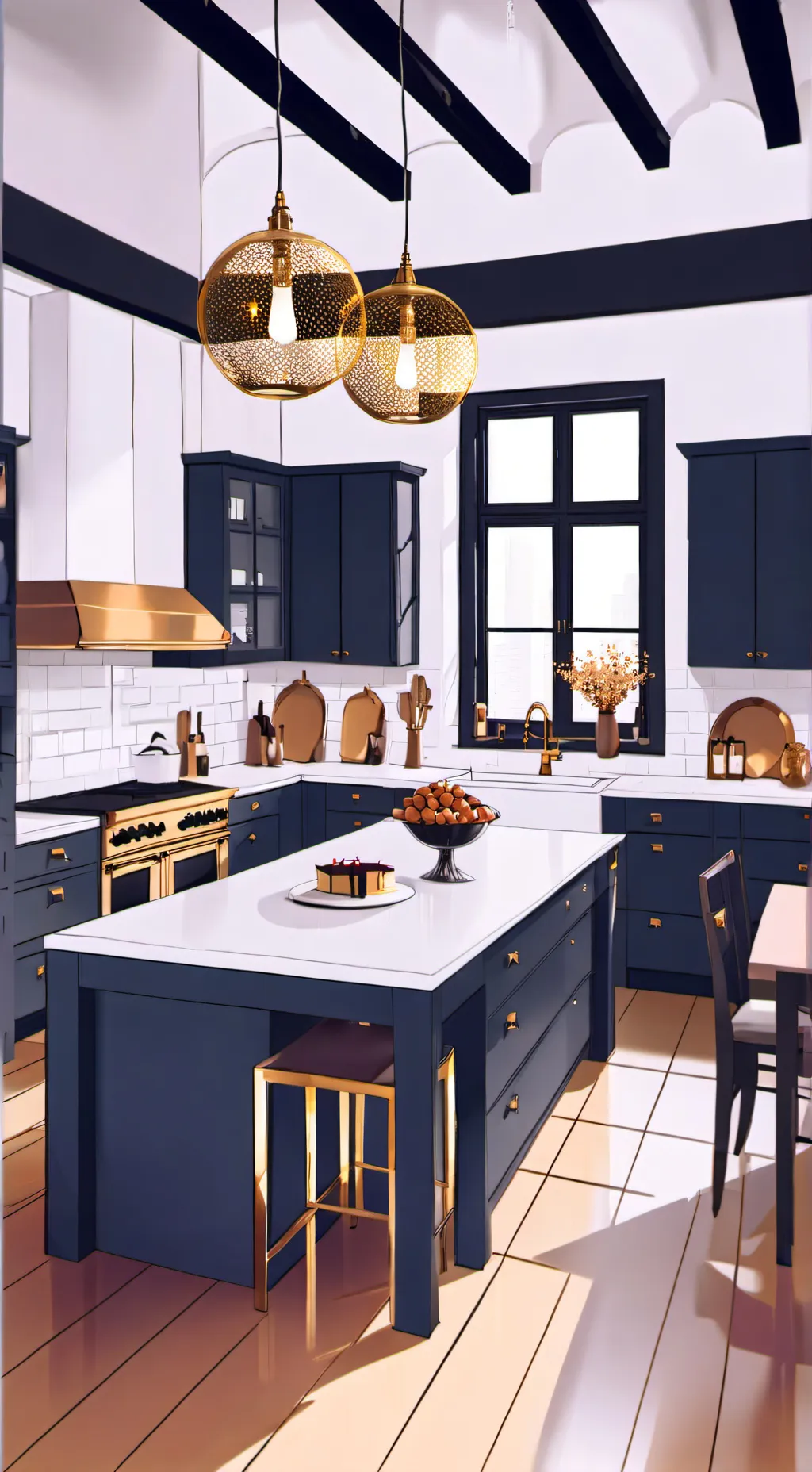 ai character: Cook challenge-Mha background