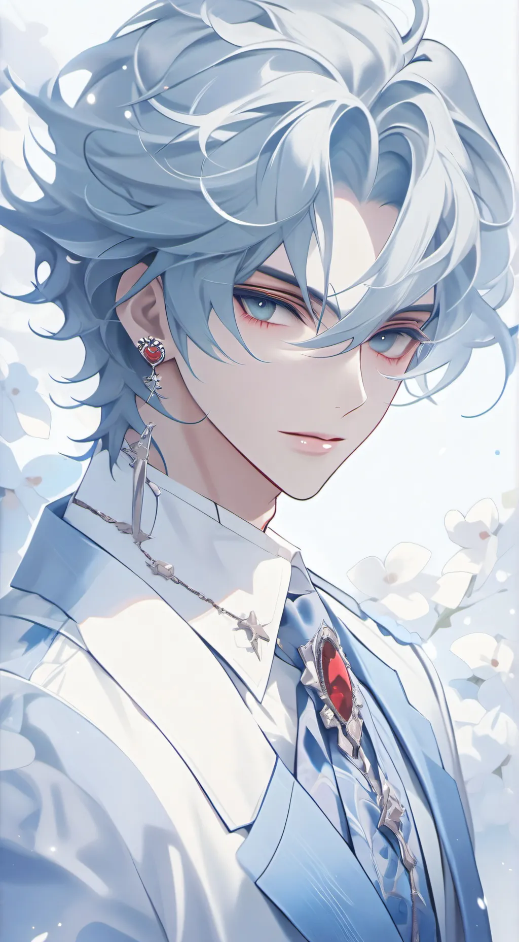 ai character: 🌼Héctor 💙 background