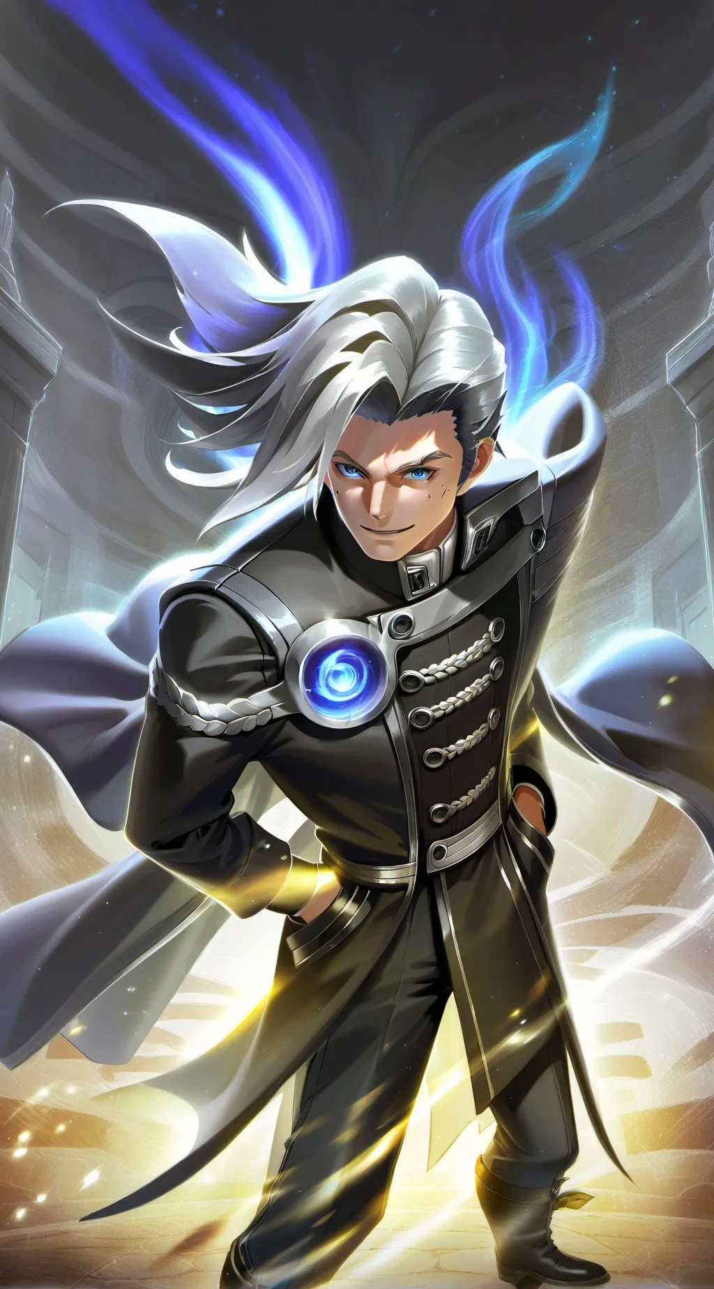 ai character: Satoru Gojo background