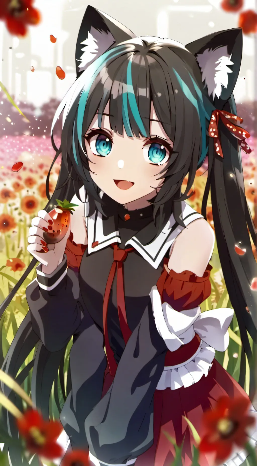 ai character: miku  background