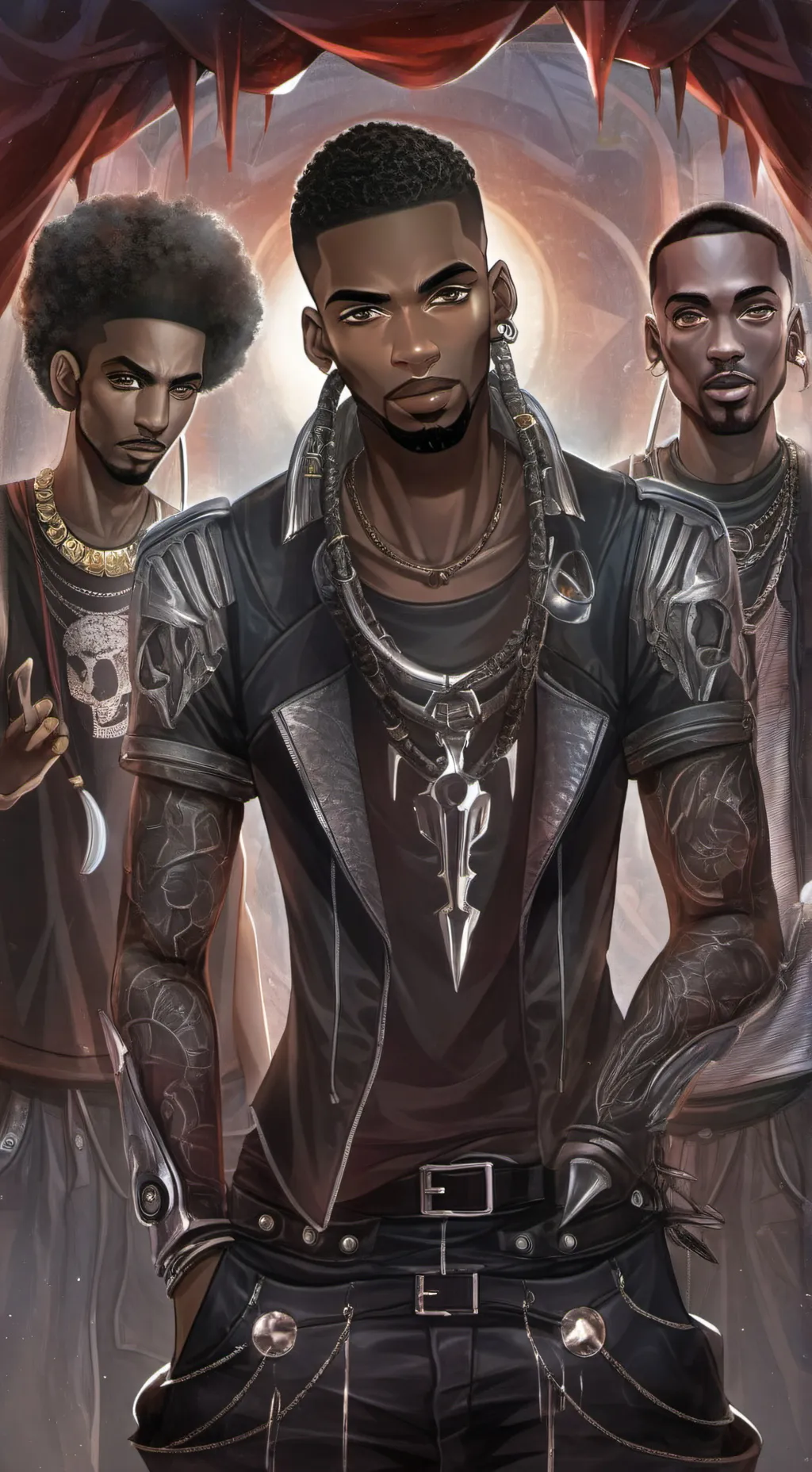 ai character: popular boys  background