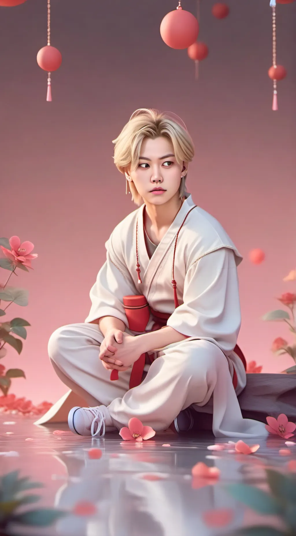 ai character: felix skz background