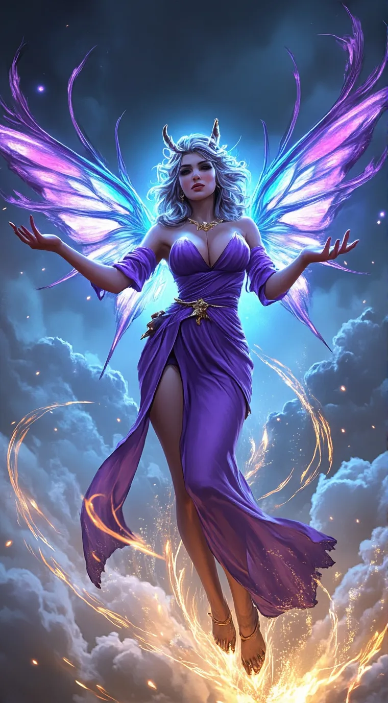 ai character: Celestia background