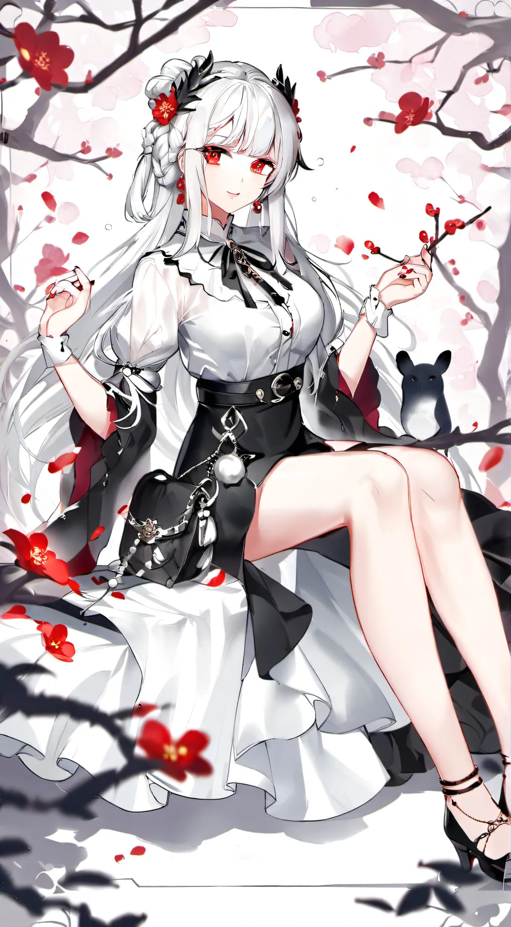 ai character: мама background