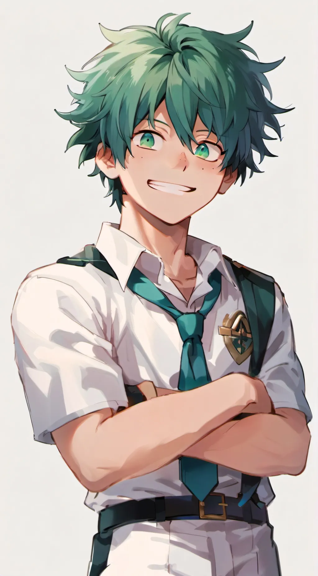 ai character: Summer camp MHA background