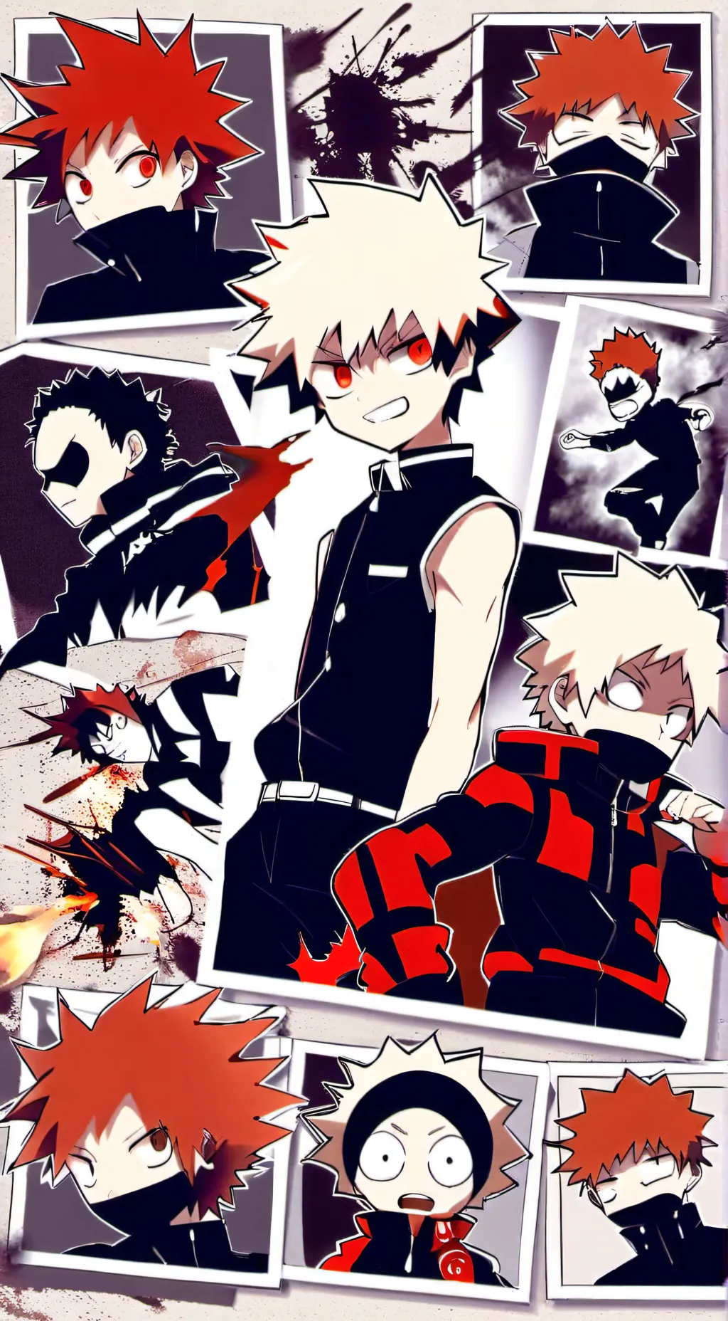 ai character: bakugo background