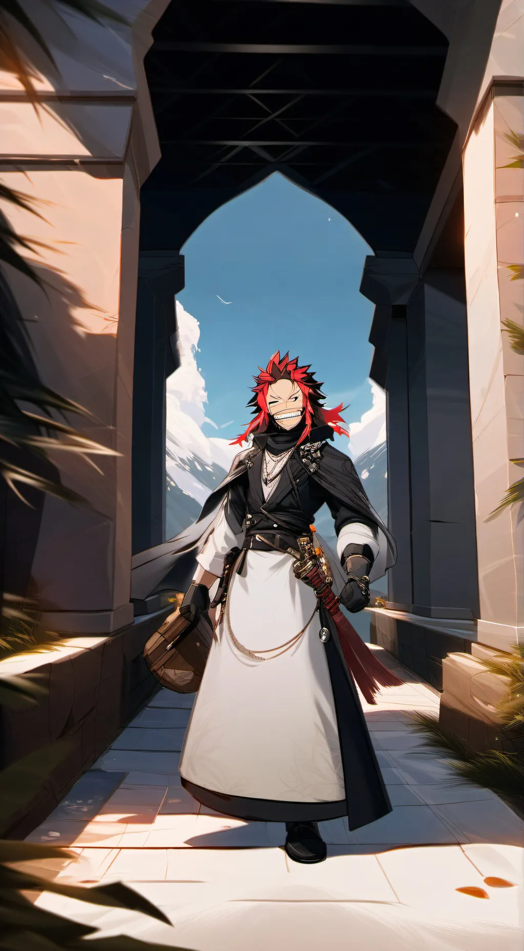 ai character: Bakugo is nice mha background