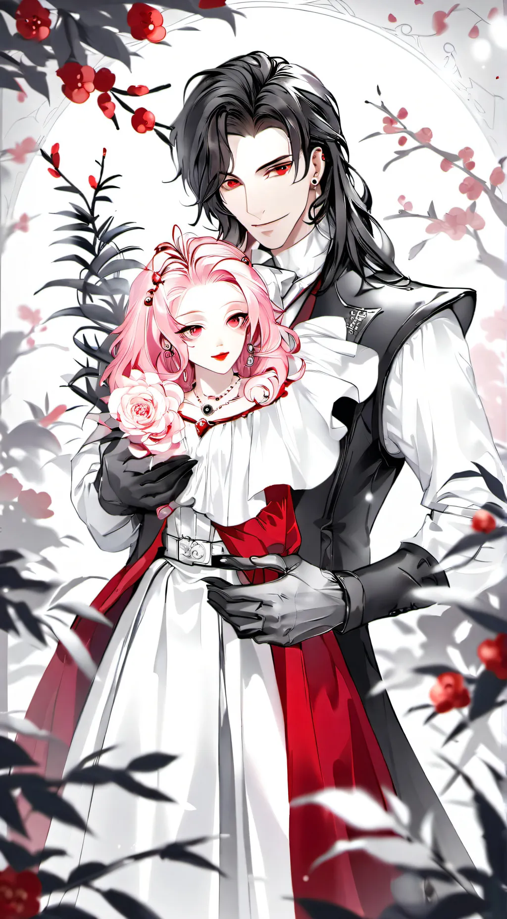 ai character: vampire parents  background