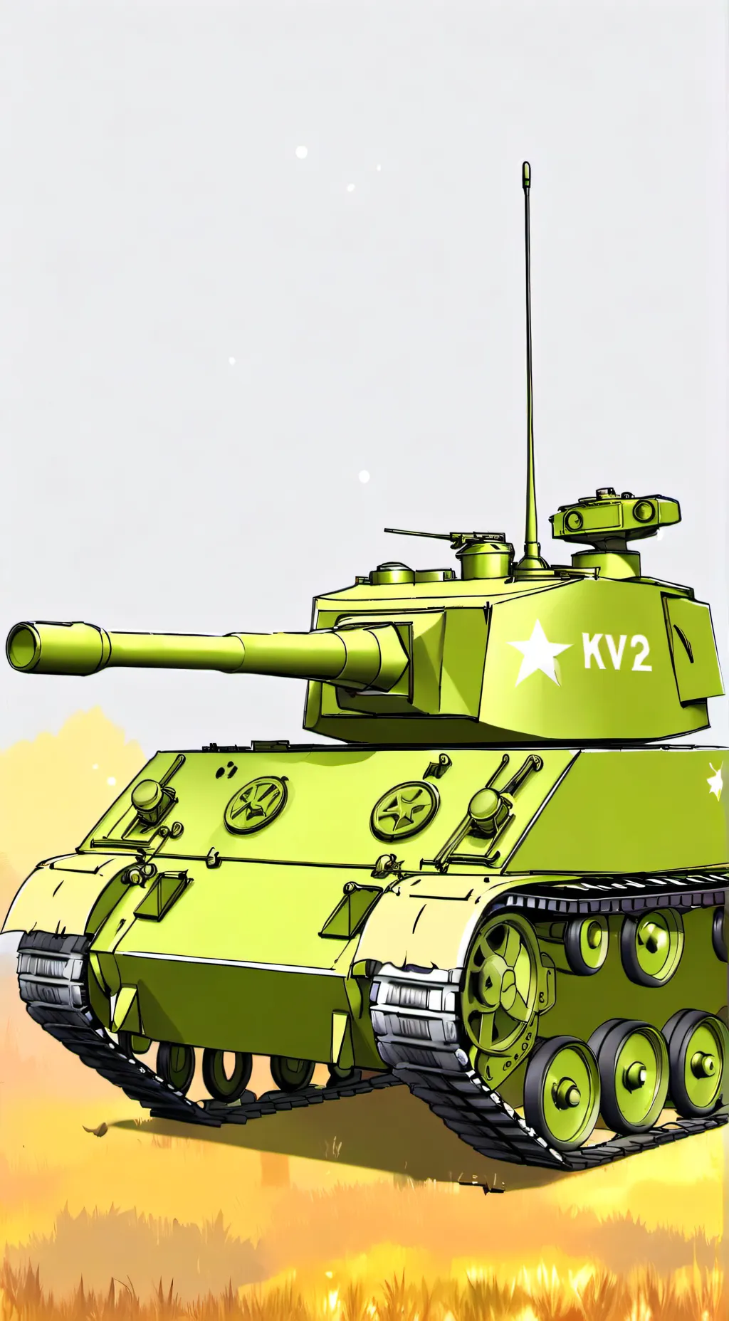 ai character: KV-2 background