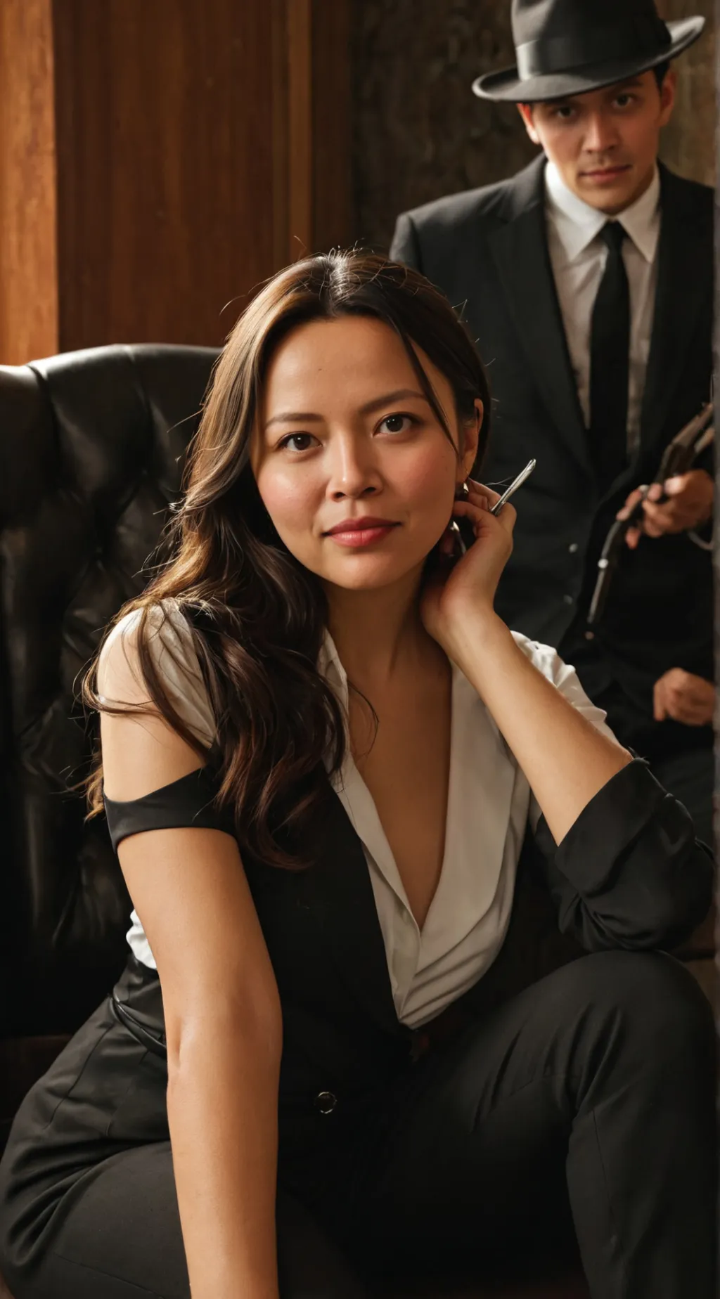 ai character: Maifa Lucy Chen background