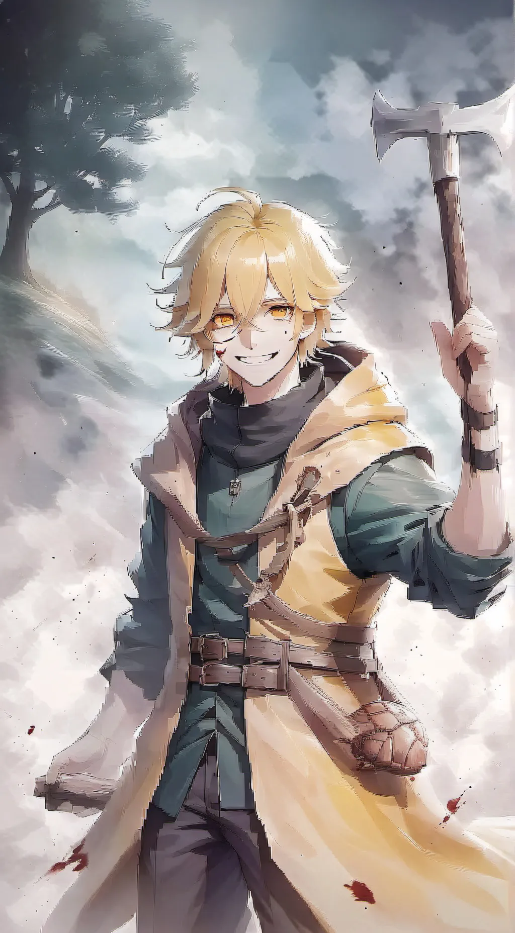 ai character: Jevin 2p background