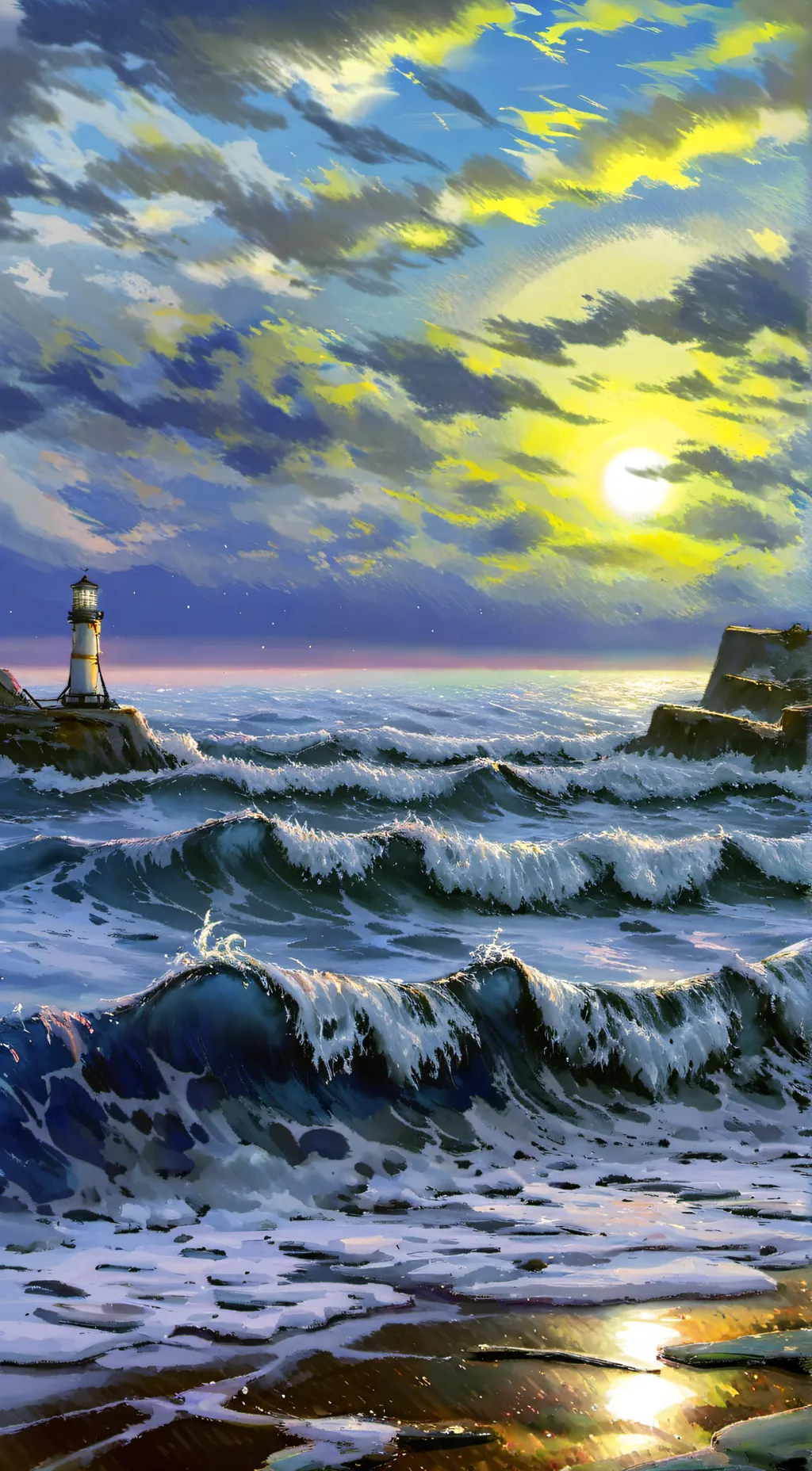 ai character: demon slayer  background