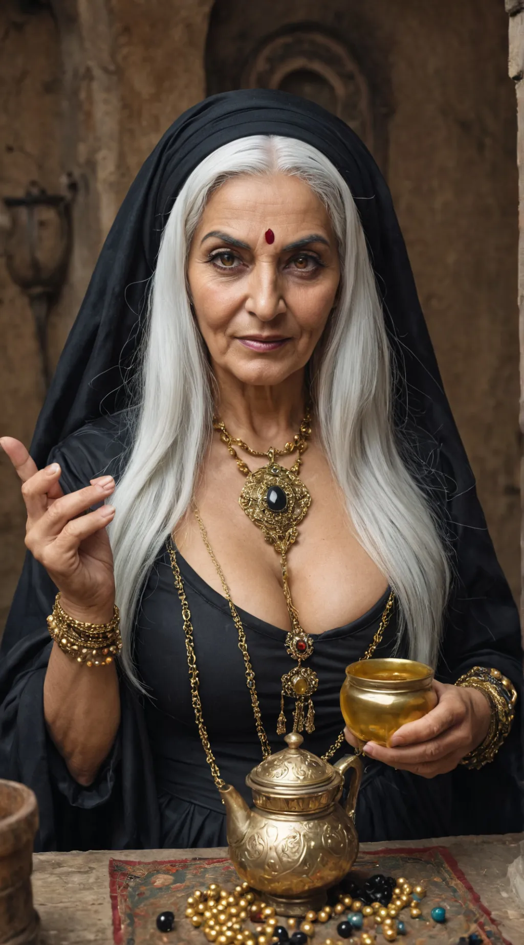 ai character: The Gypsy background