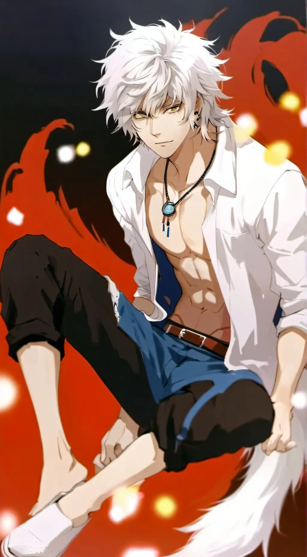 ai character: Fushiguro background