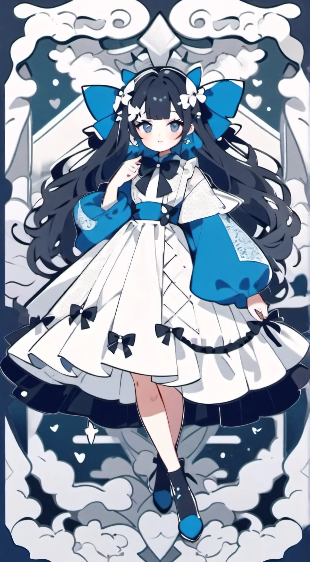 ai character: i am  Bored background