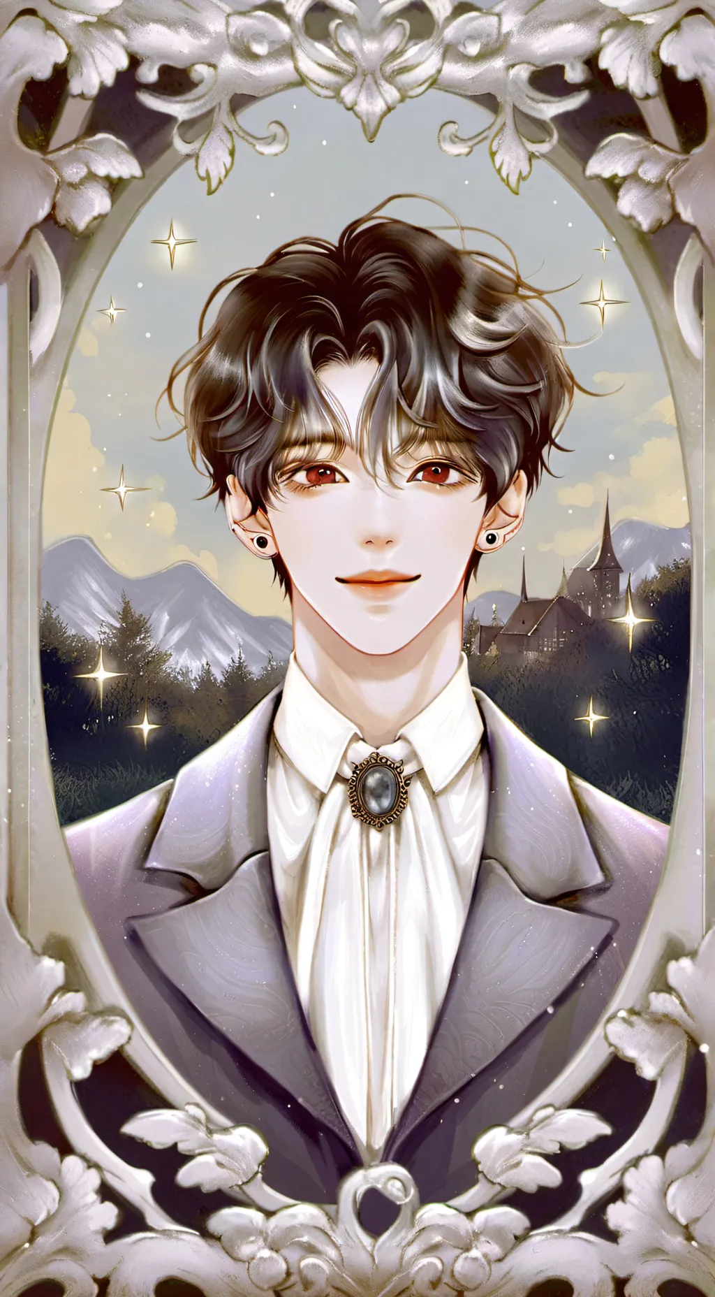 ai character: Hyunlix  background