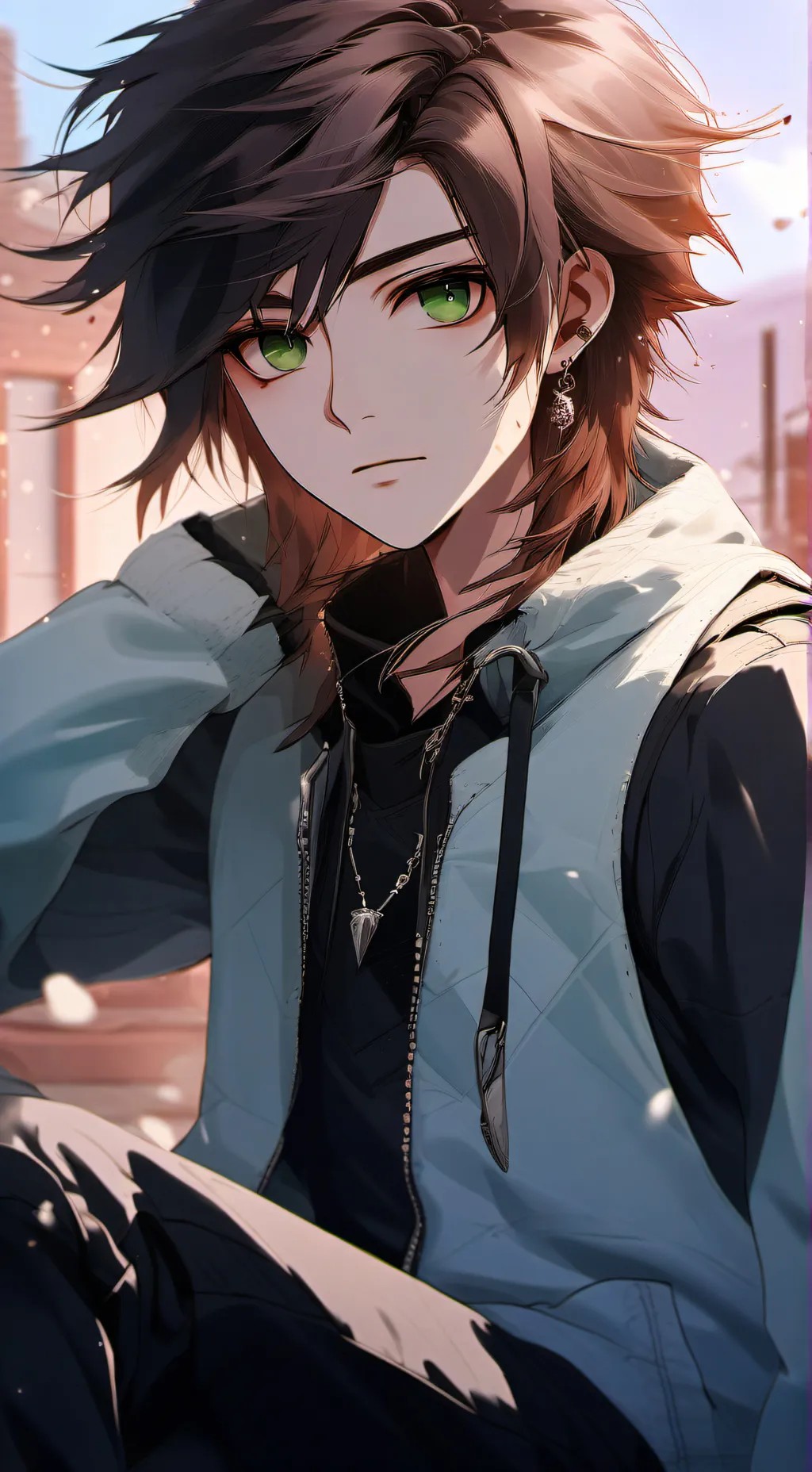 ai character: Max background