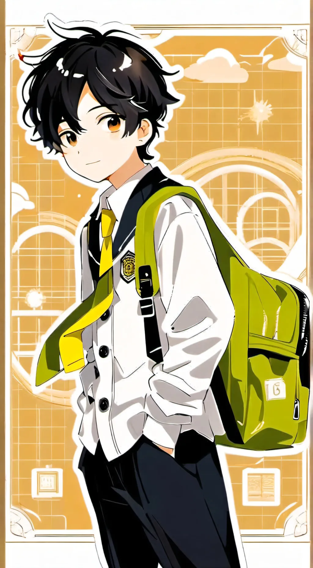 ai character: Gabriel background