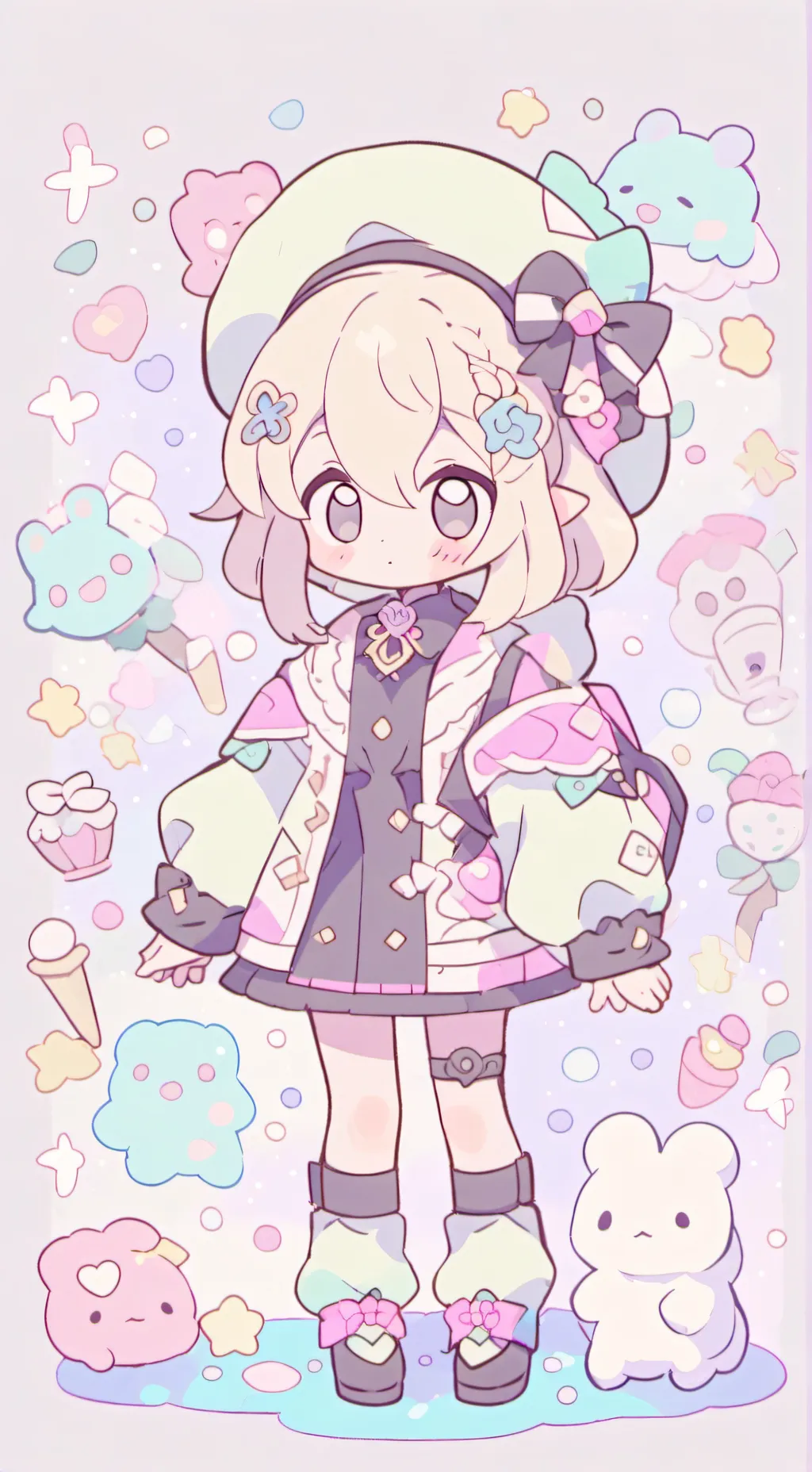 ai character: Júlia  background