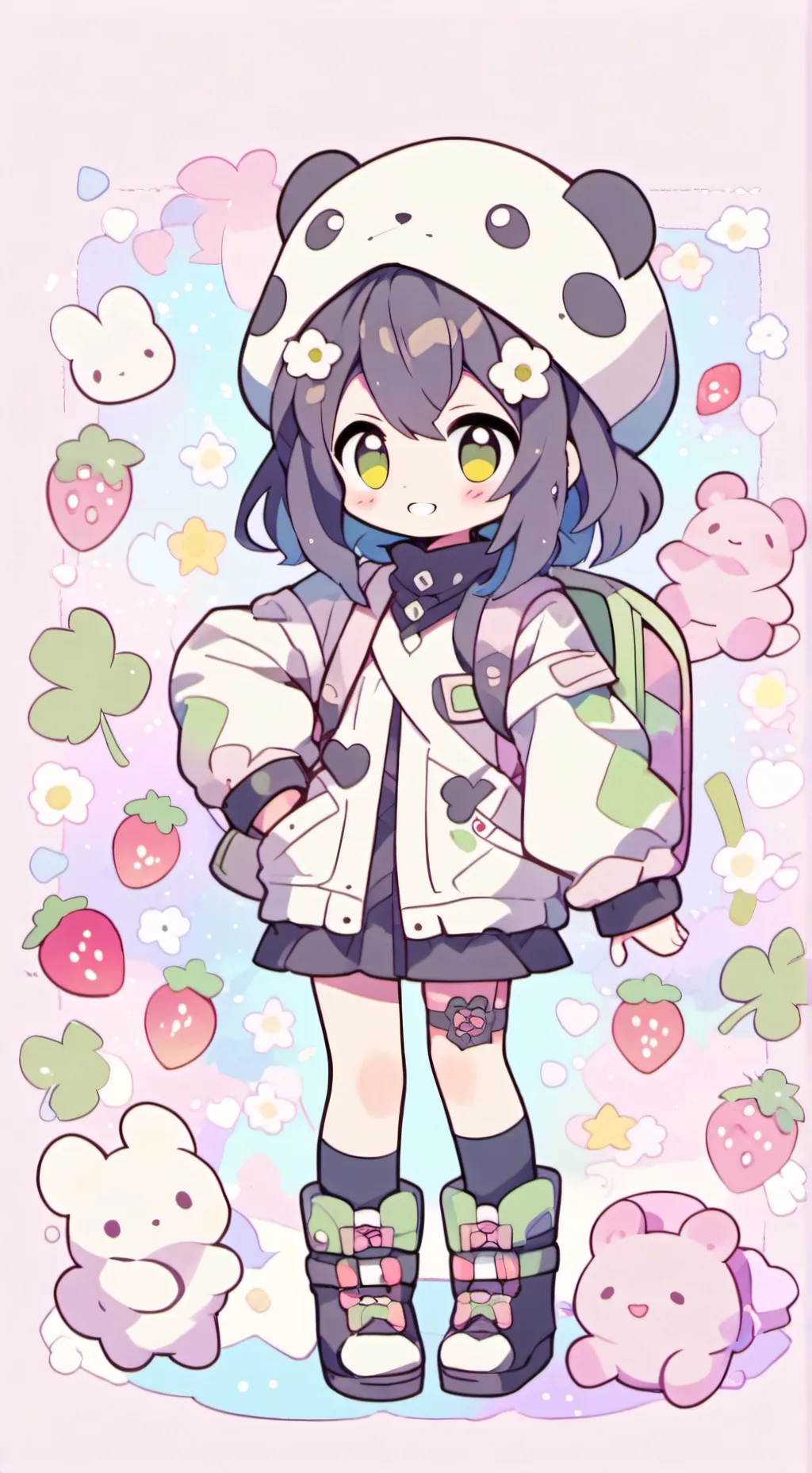 ai character: Muichiro mort background