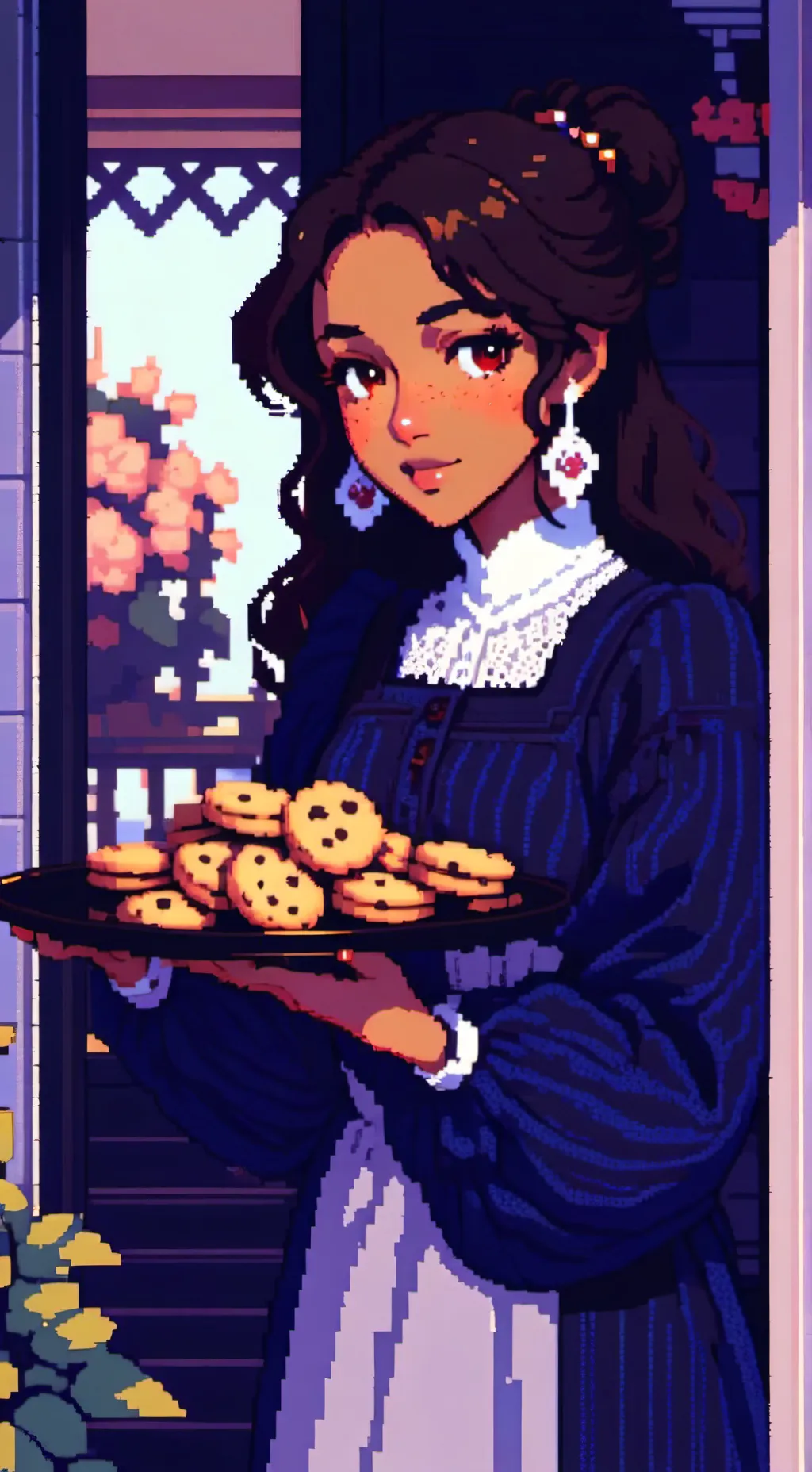 ai character: Jacqueline Harper background