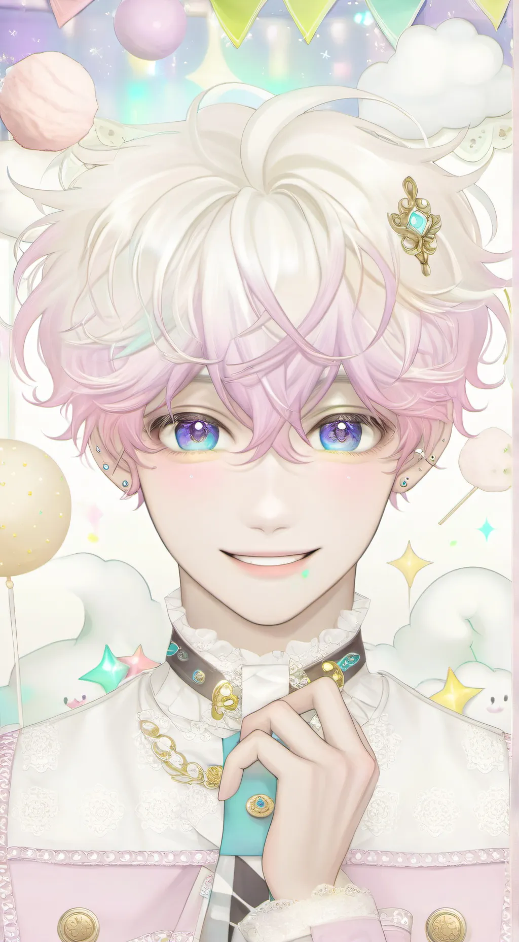 ai character: Leo background