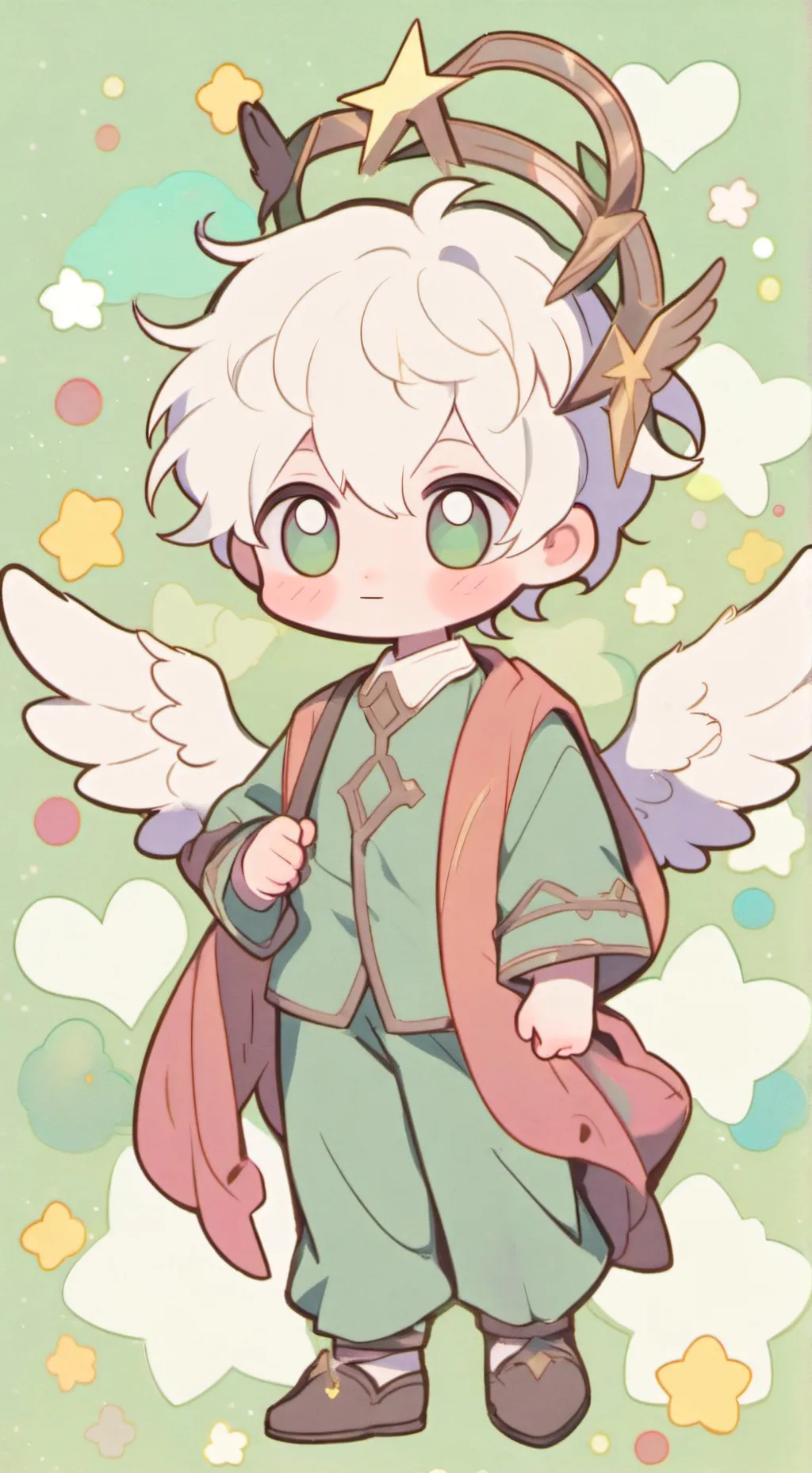 ai character: Cress background