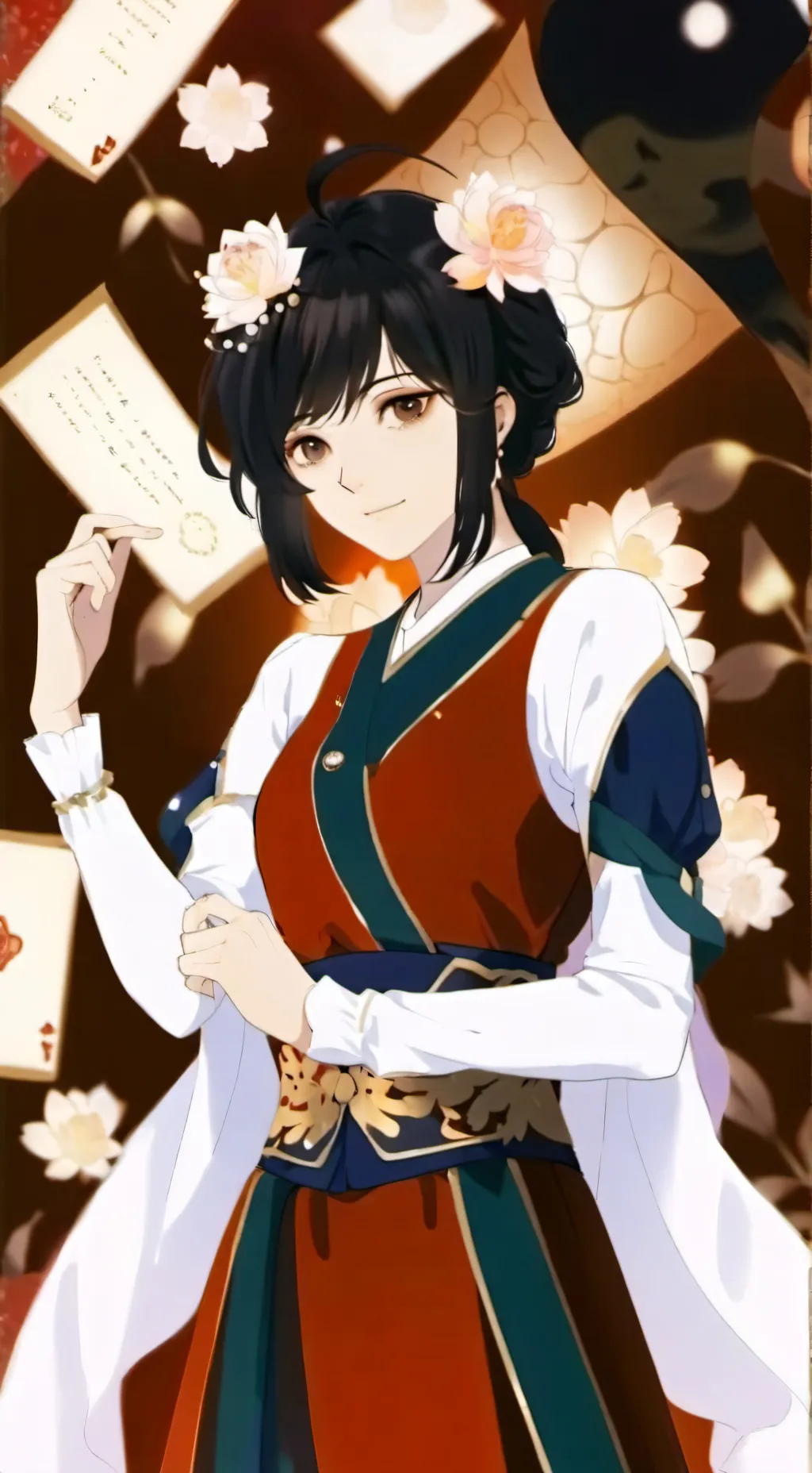 ai character: floriz background