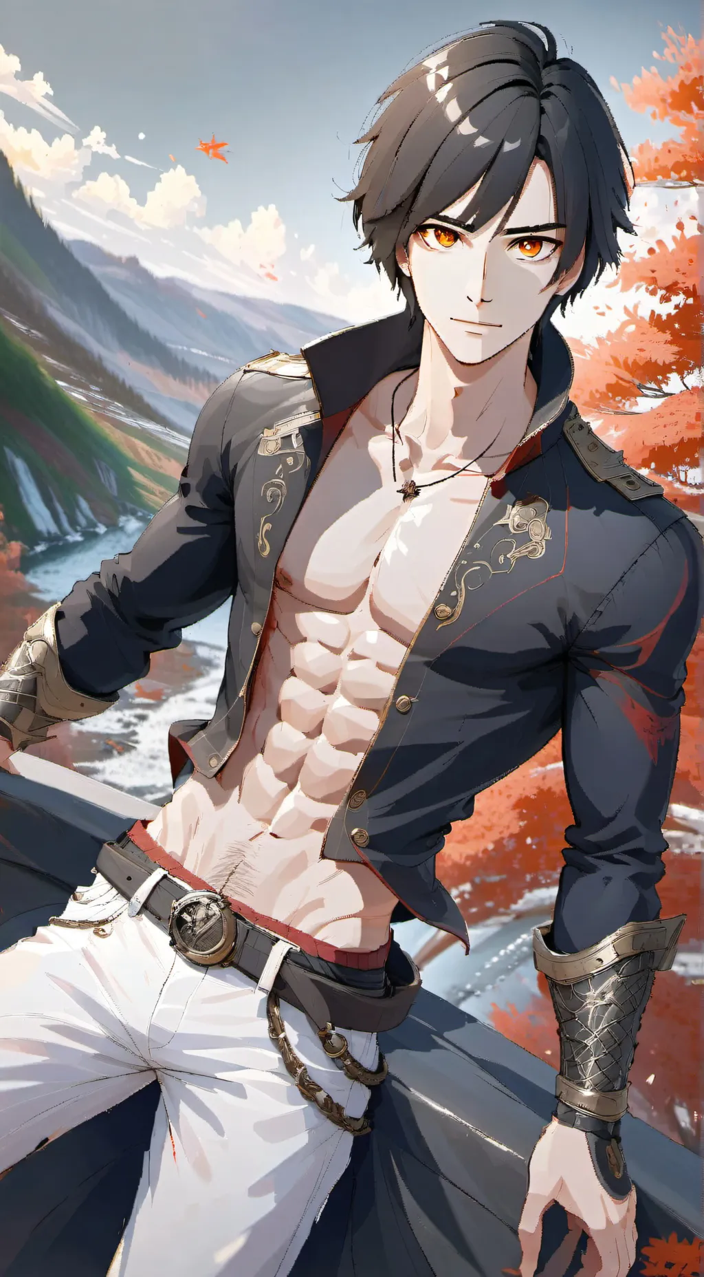 ai character: Kai  background