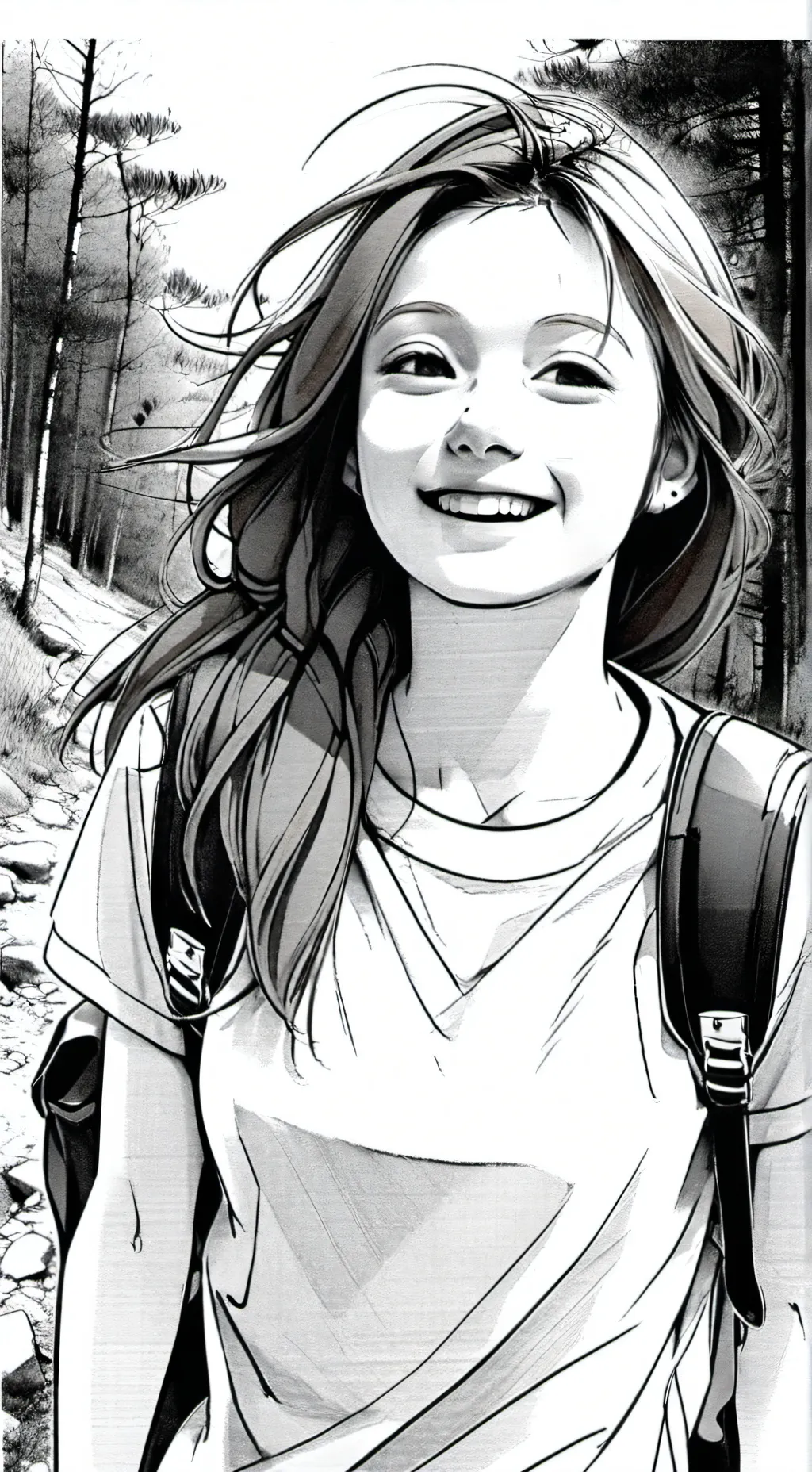 ai character: Grace background