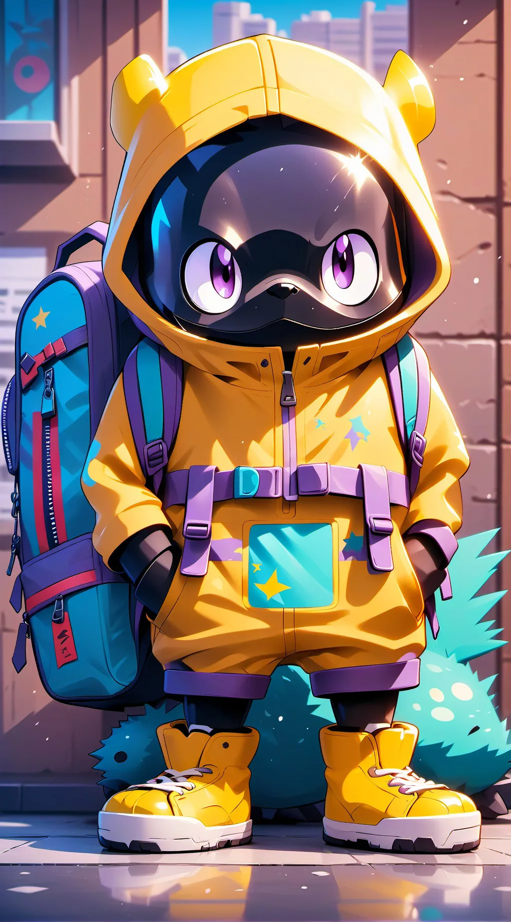 ai character: underwear class background