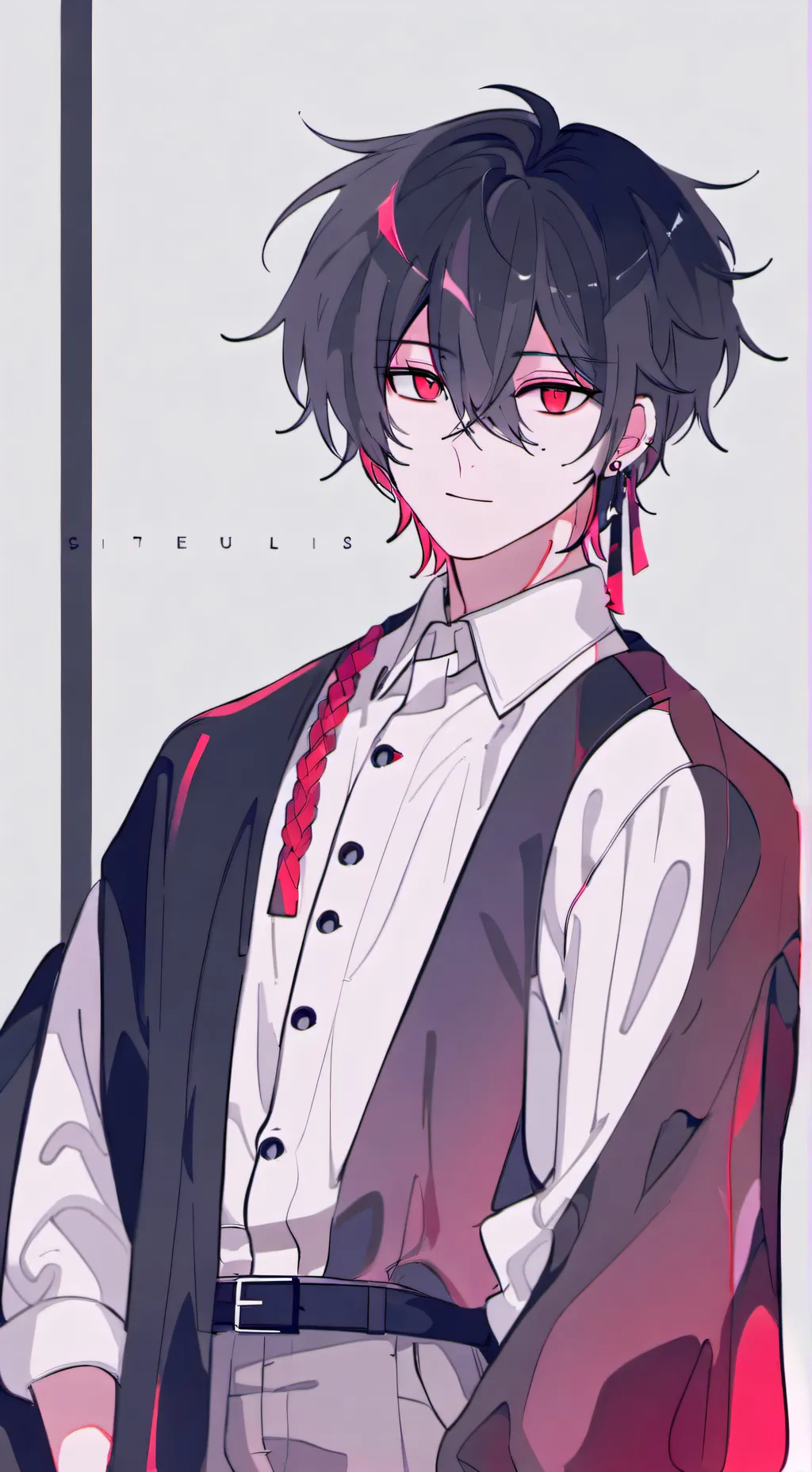 ai character: Лу background