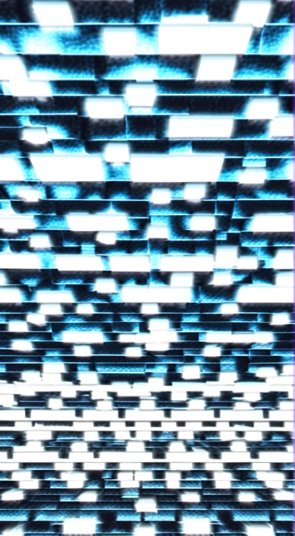 ai character: Blue light  background