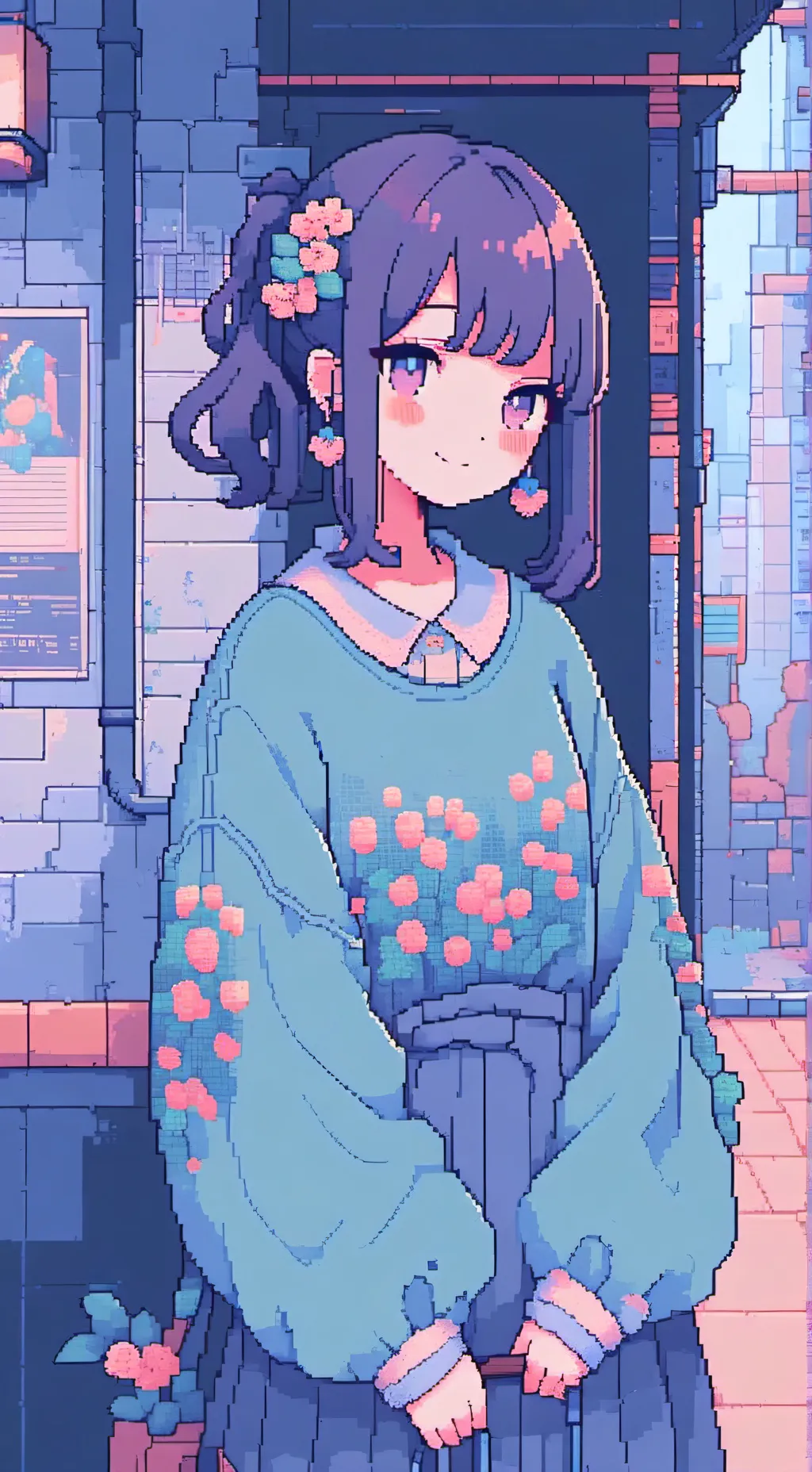ai character: Lily background