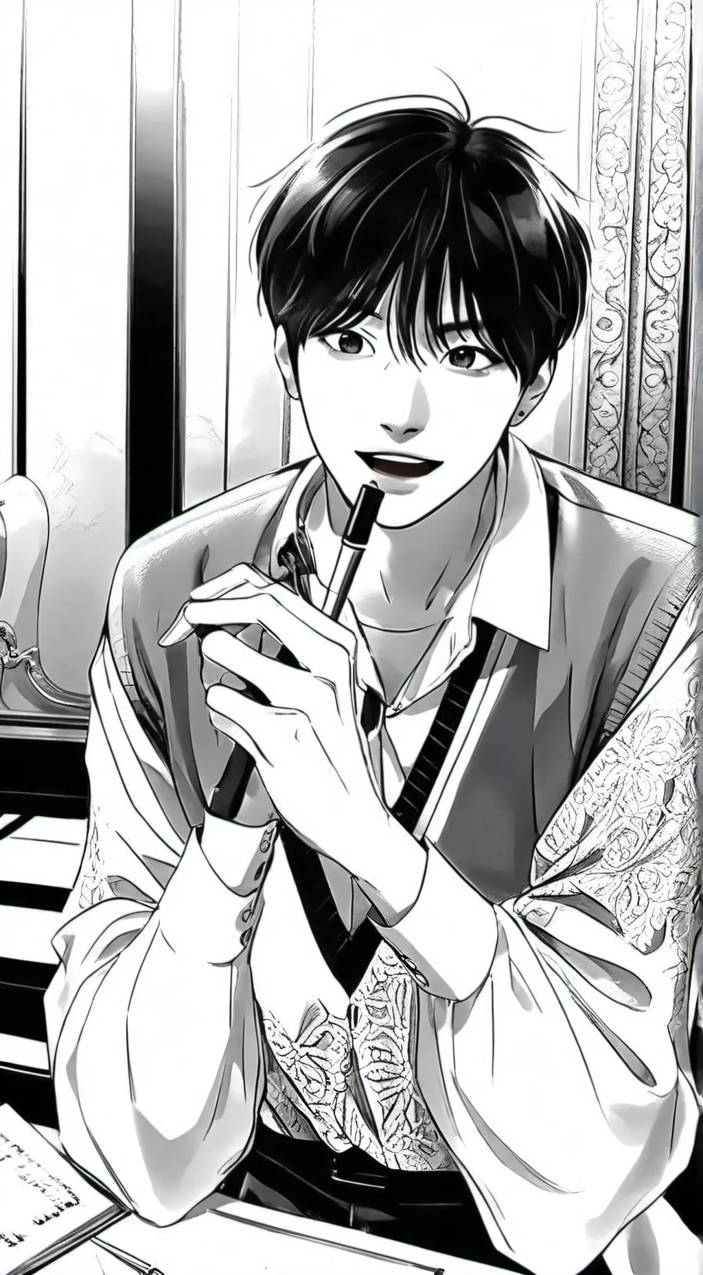 ai character: Hae jo 🫤. background