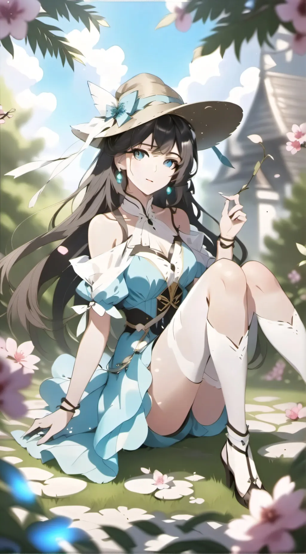 ai character: Ashiko background