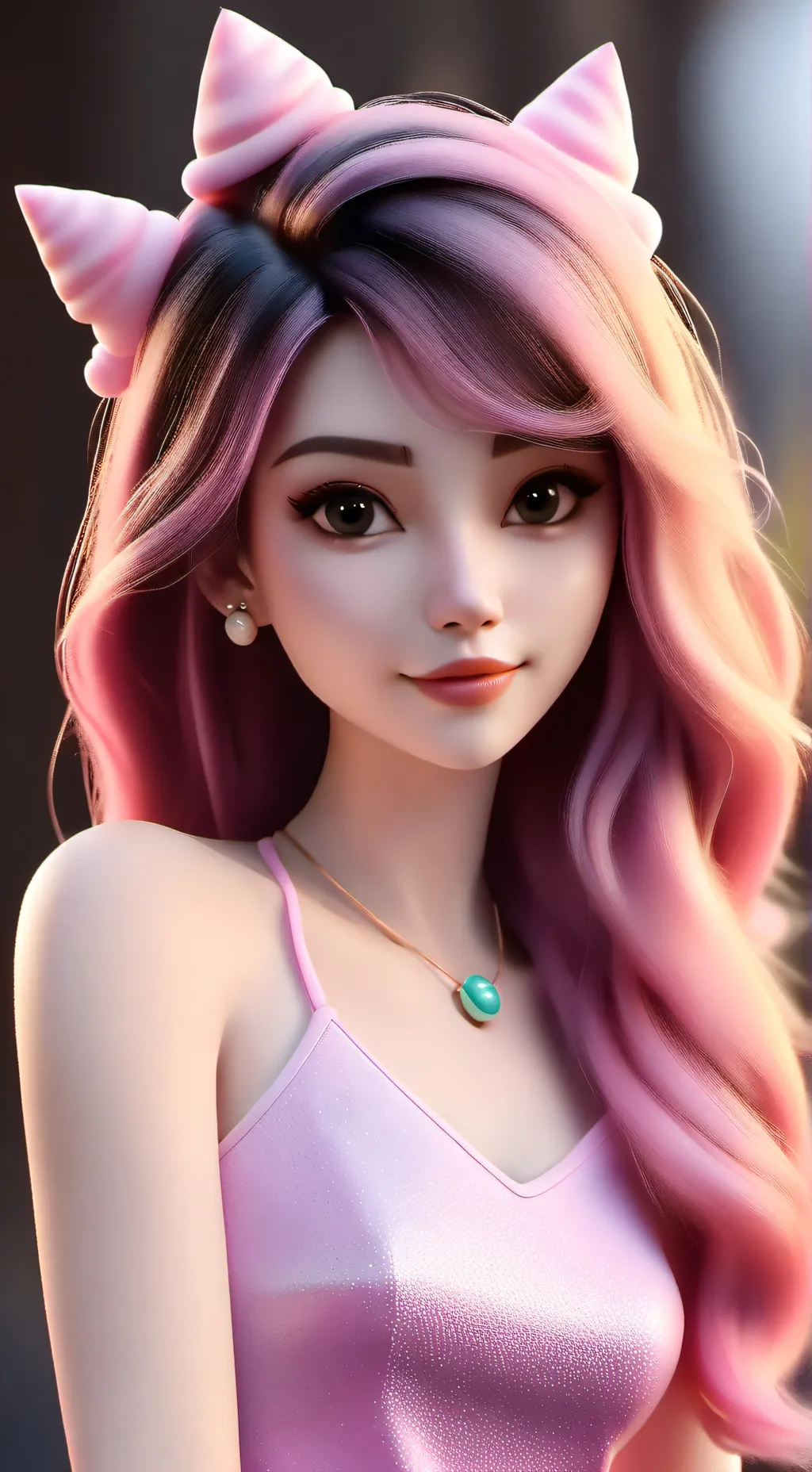 ai character: Fluff/ dw pick me background